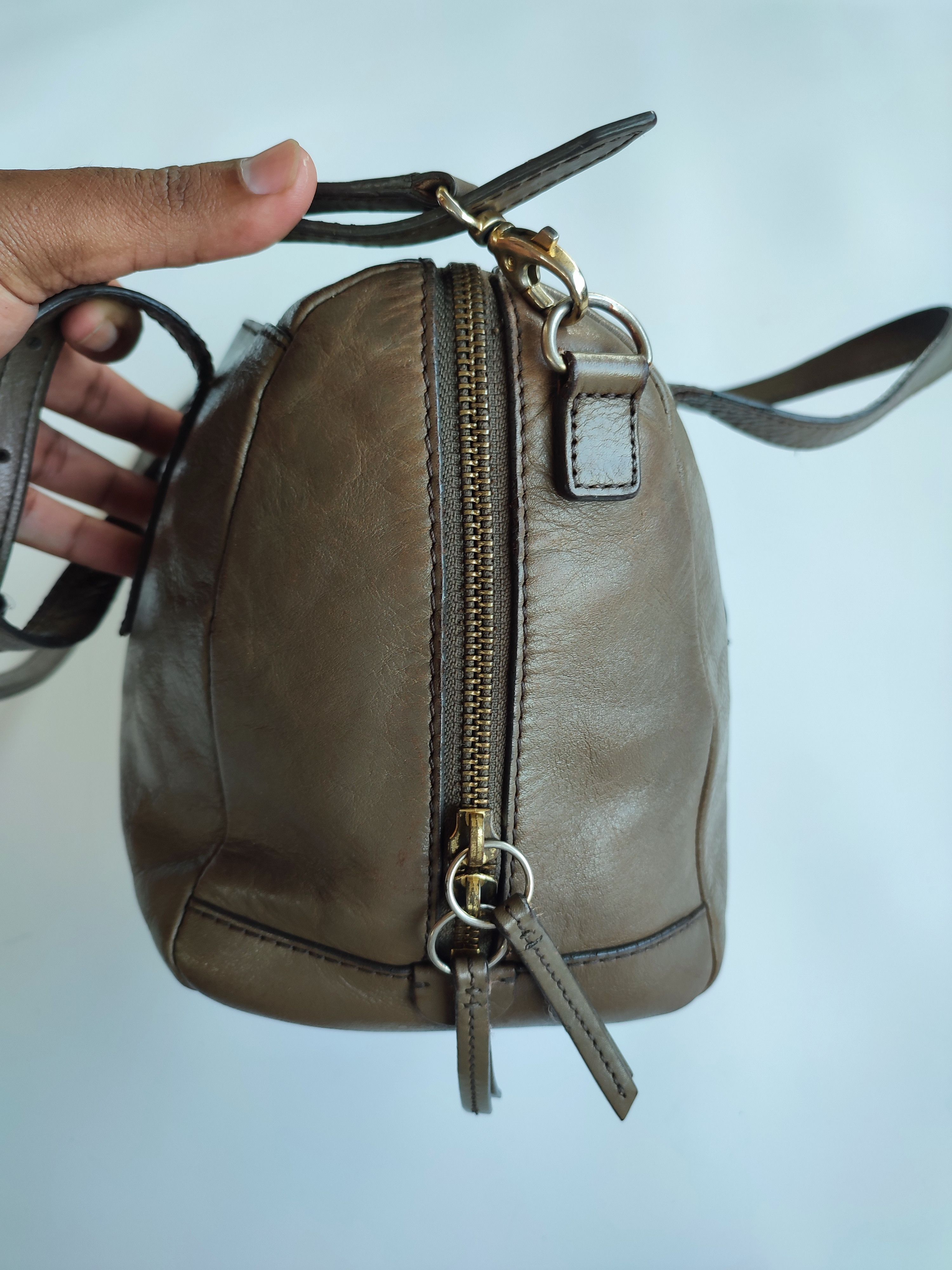 Designer × Fossil AUTHENTIC FOSSIL 2 WAYS BOSTON BAG Size ONE SIZE - 4 Thumbnail