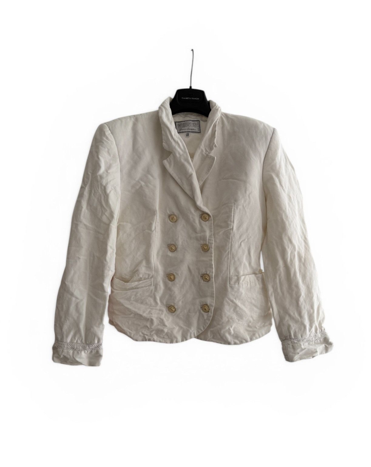 Versace Jeans Couture Vintage Versus Versace Button Blazer Jacket Size M / US 6-8 / IT 42-44 - 1 Thumbnail