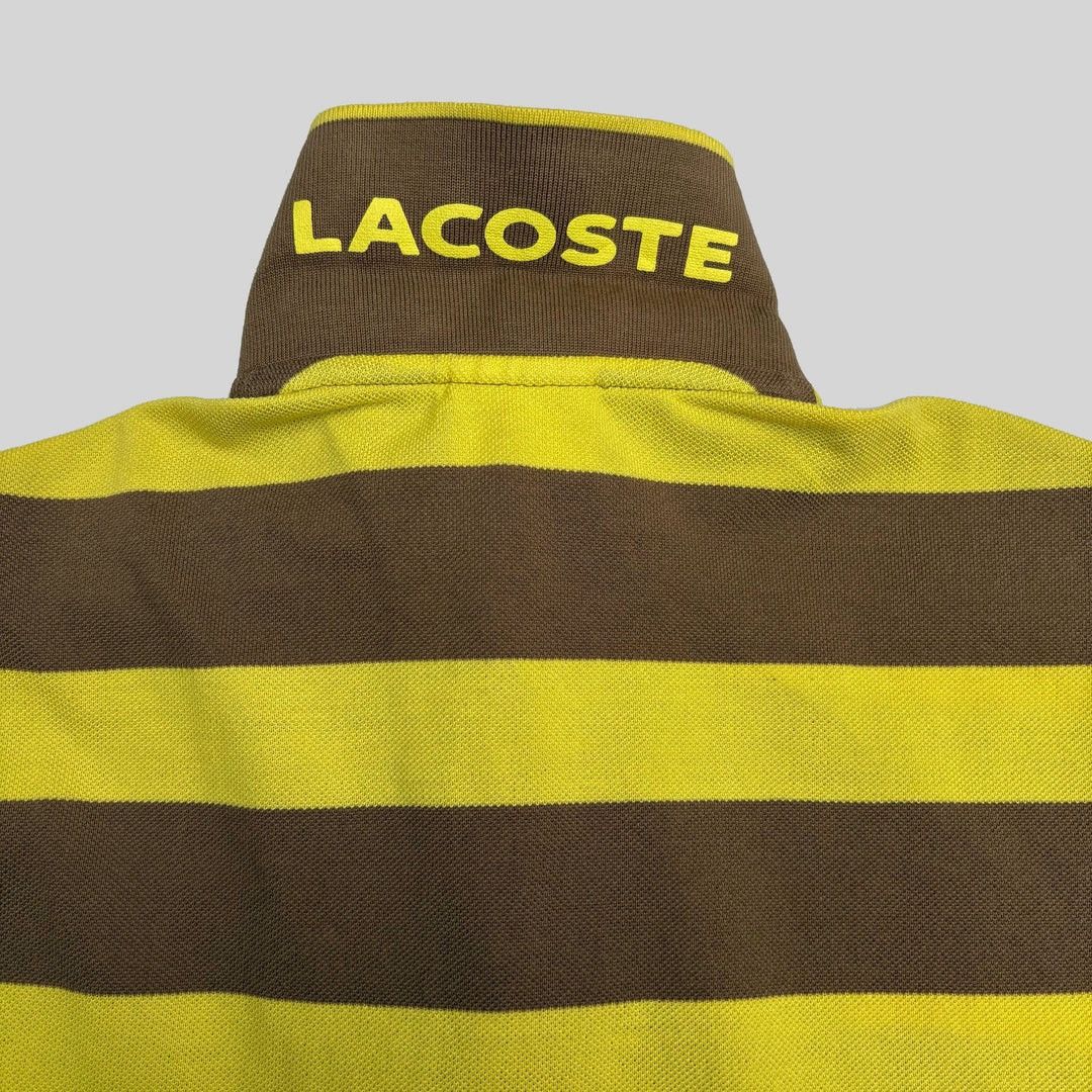 Lacoste Lacoste 2000 Y2k Vintage Striped Indie Japan Made Polo Shirt Size US M / EU 48-50 / 2 - 3 Thumbnail