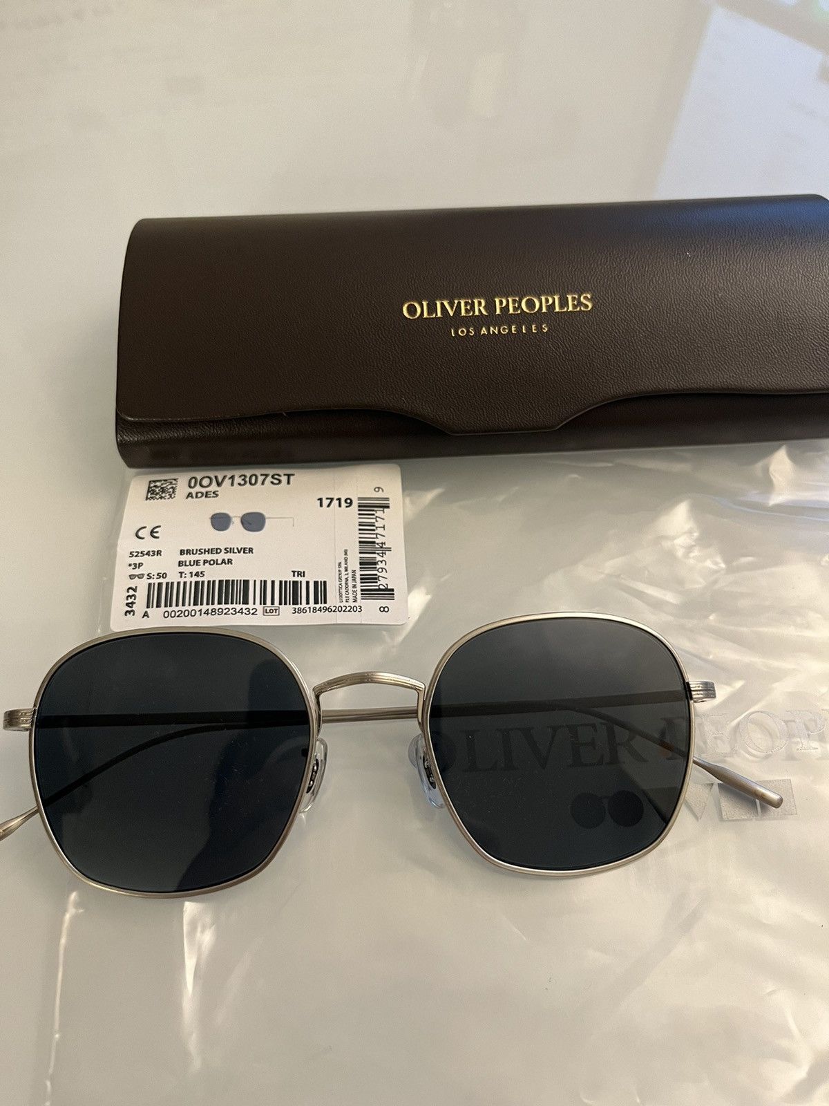 Oliver Peoples OLIVER PEOPLES ADES Titanium SUN 50mm Size ONE SIZE - 4 Thumbnail