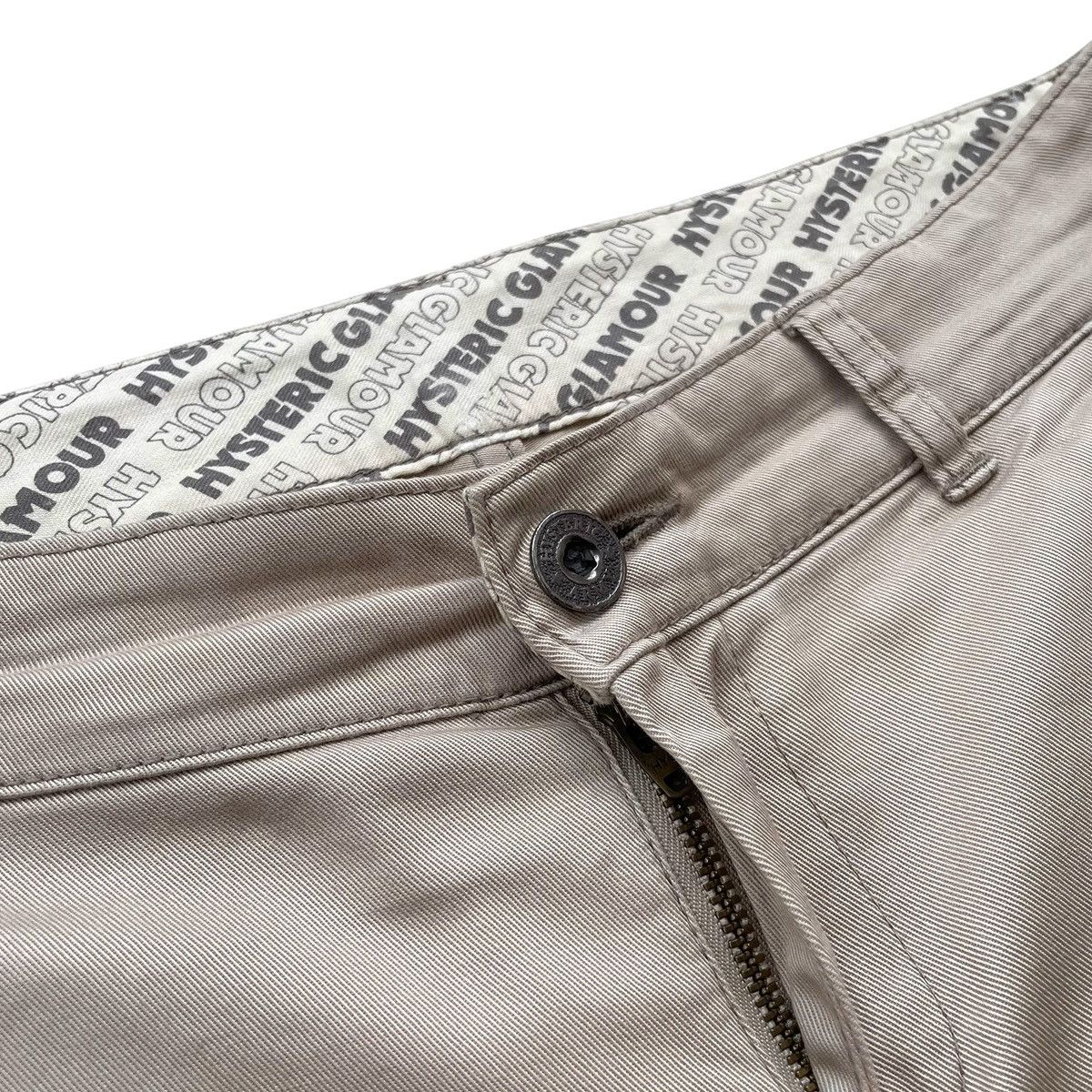 Hysteric Glamour Hysteric Glamour Japan WMN Khaki Casual Pants Size 30" / US 8 / IT 44 - 6 Thumbnail