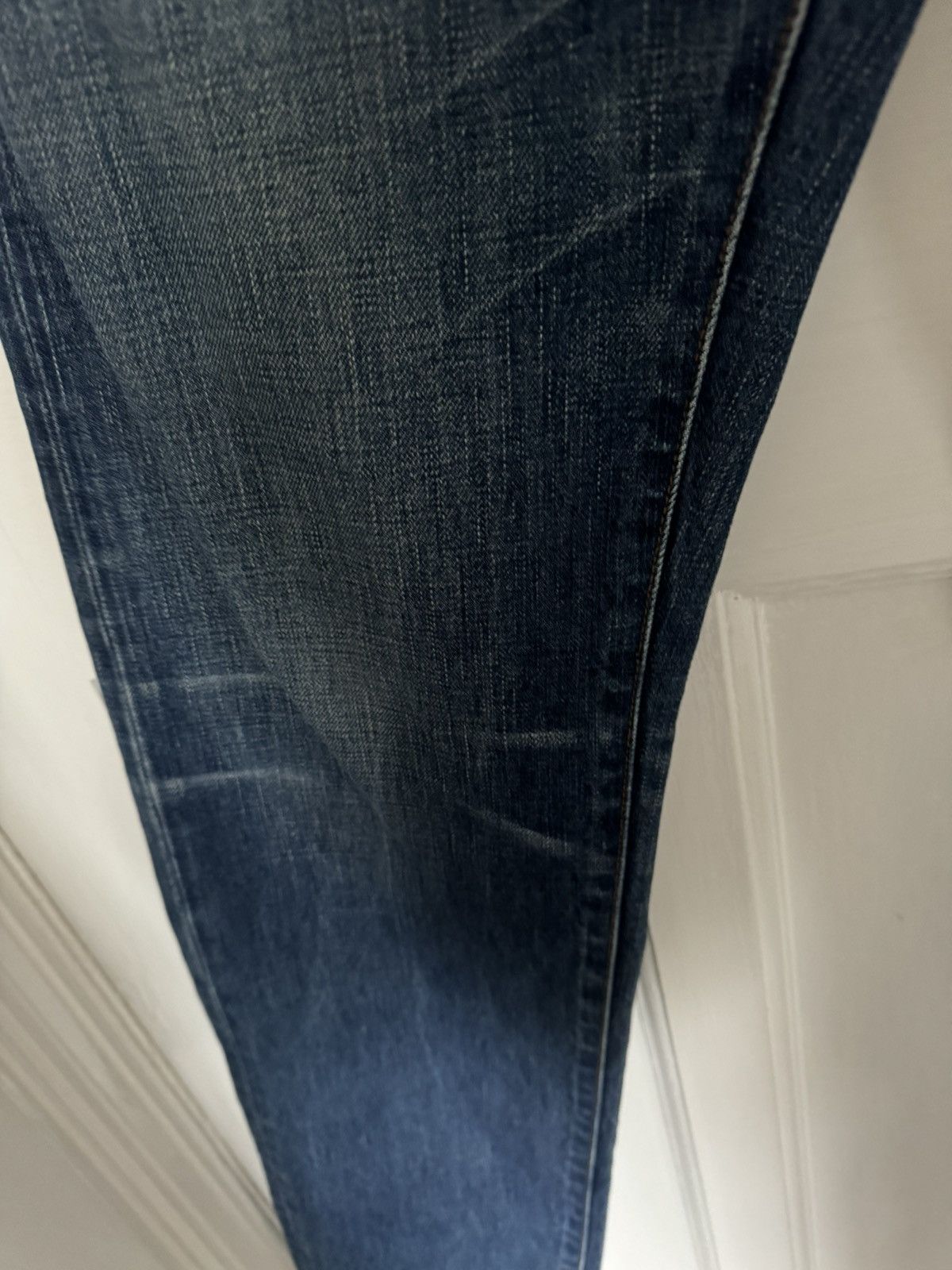 Dior Hedi Slimane 2006-2007 Blue Clawmark Jeans Size US 32 / EU 48 - 4 Thumbnail