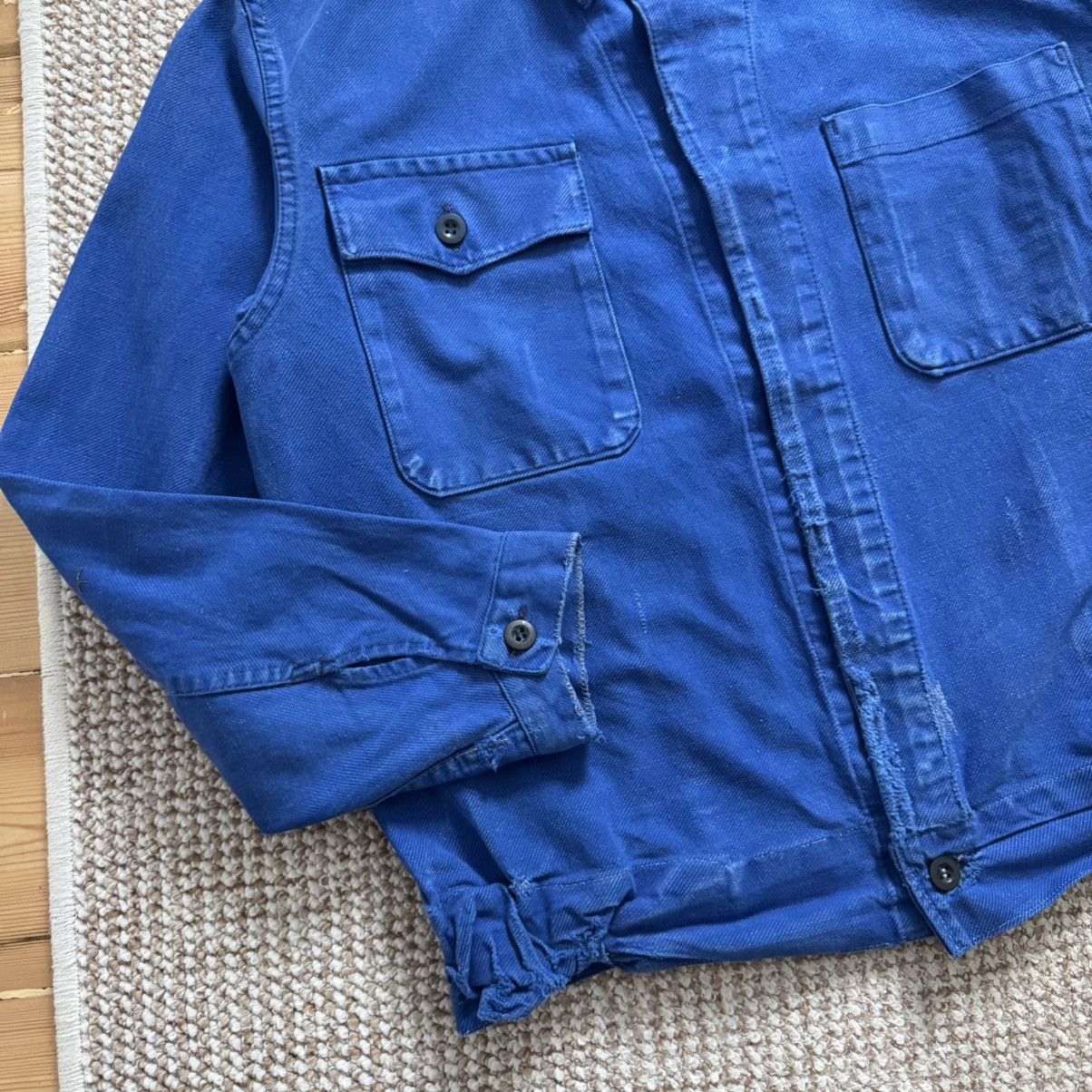 Le Laboureur 80s Lutteurs vintage distressed worn works sanfor jacket Size US L / EU 52-54 / 3 - 4 Thumbnail