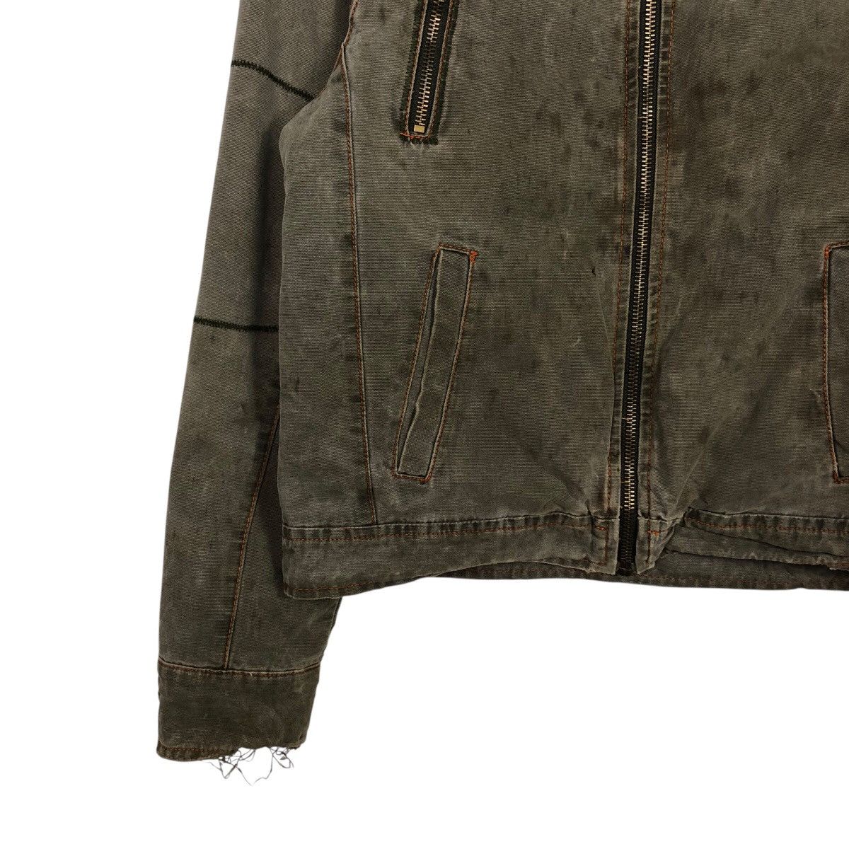 Zara 📌Vintage Cropped Biker Jacket Zara Jeans Multi Pocket Cargo Size US M / EU 48-50 / 2 - 5 Thumbnail