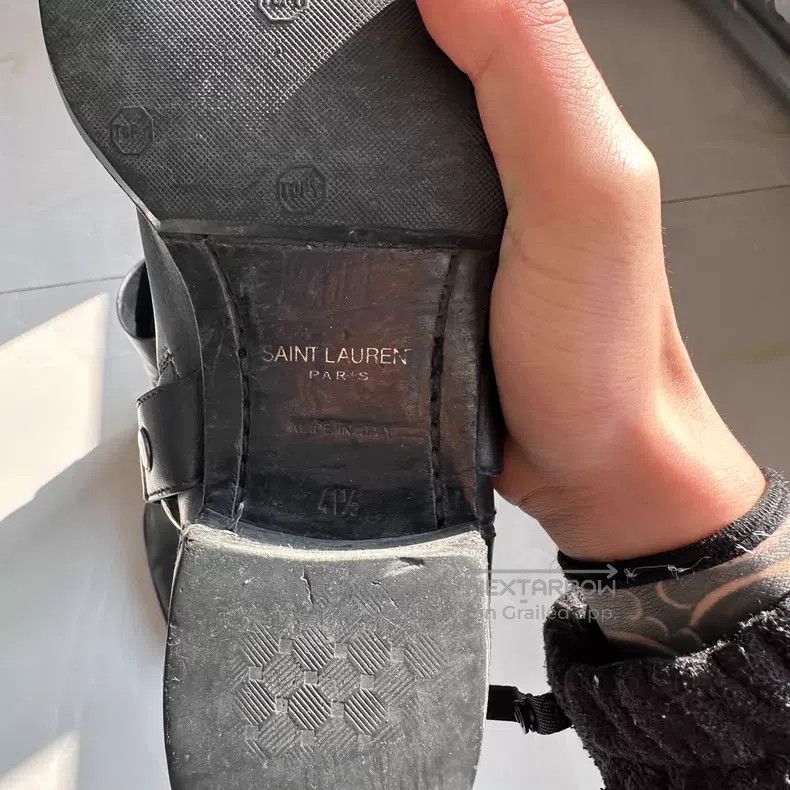 Saint Laurent Paris Saint Laurent Paris Buckle Chelsea Boots Size US 8.5 / EU 41-42 - 3 Thumbnail