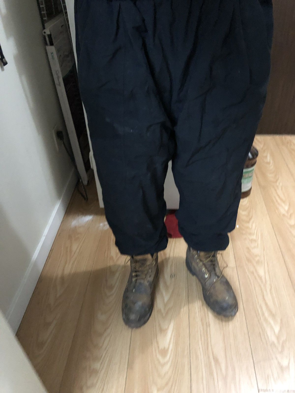 Nike × Vintage Vintage Nike Track Pants Nylon Y2K drill size L/XL Size US 36 / EU 52 - 1 Thumbnail