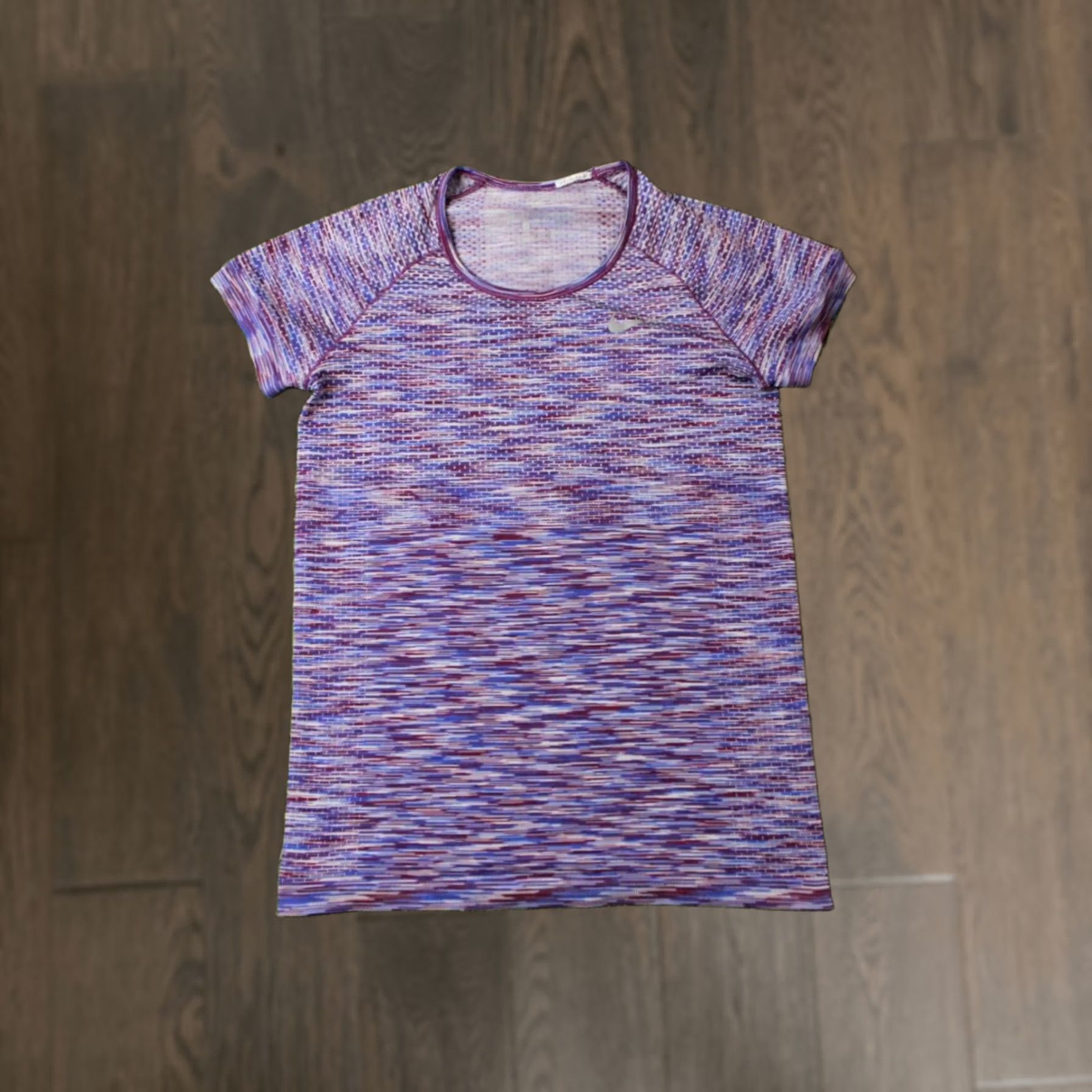 Nike Nike Dri-FIT Running Women Shirt Jersey Tee S Small Violet Blue Purple Training 90s Run Womens Shirt Size S / US 4 / IT 40 - 1 Thumbnail