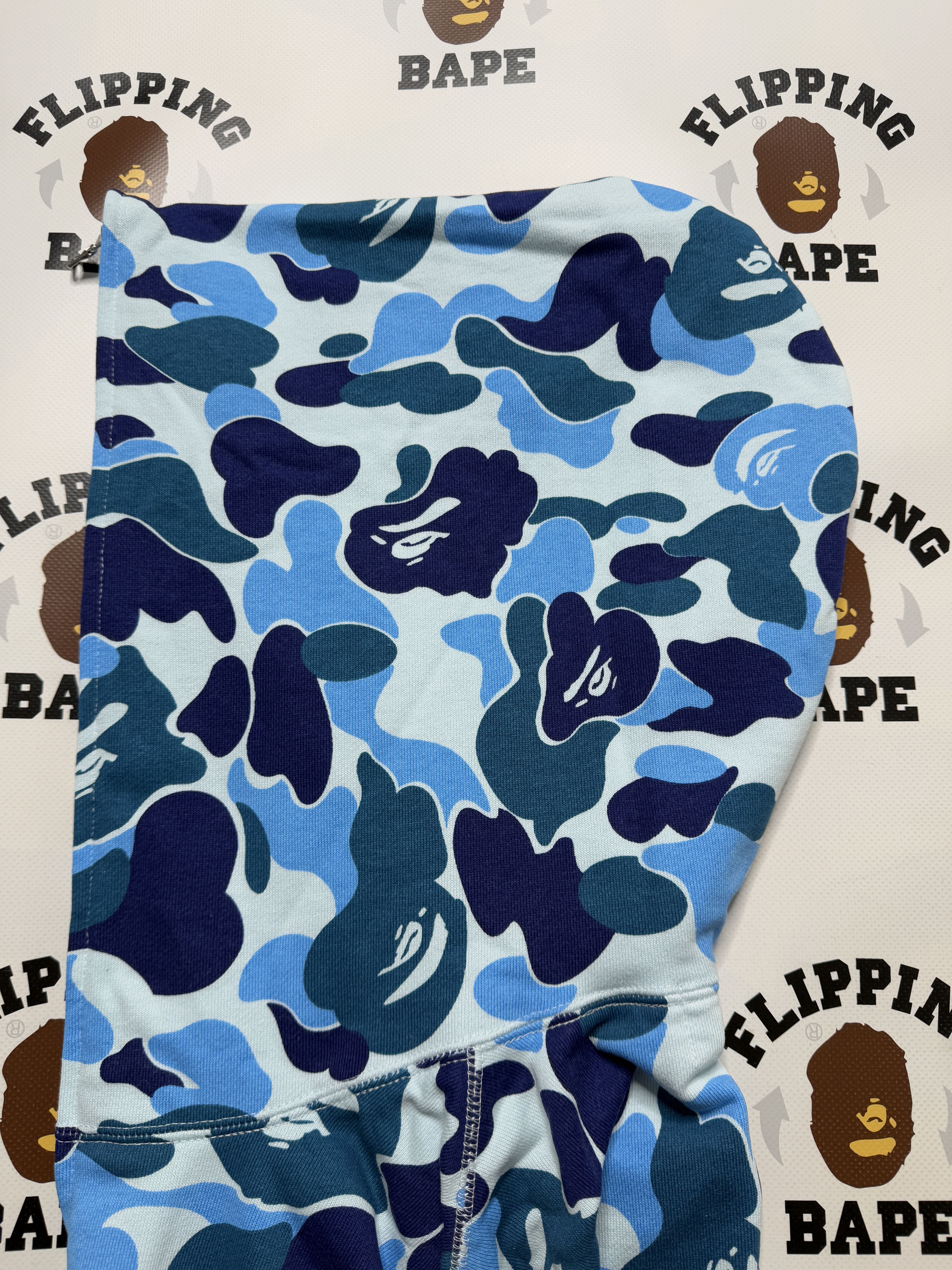 Bape BAPE ABC CAMO LOGO RIB FULL ZIP HOODIE Size US XL / EU 56 / 4 - 5 Thumbnail