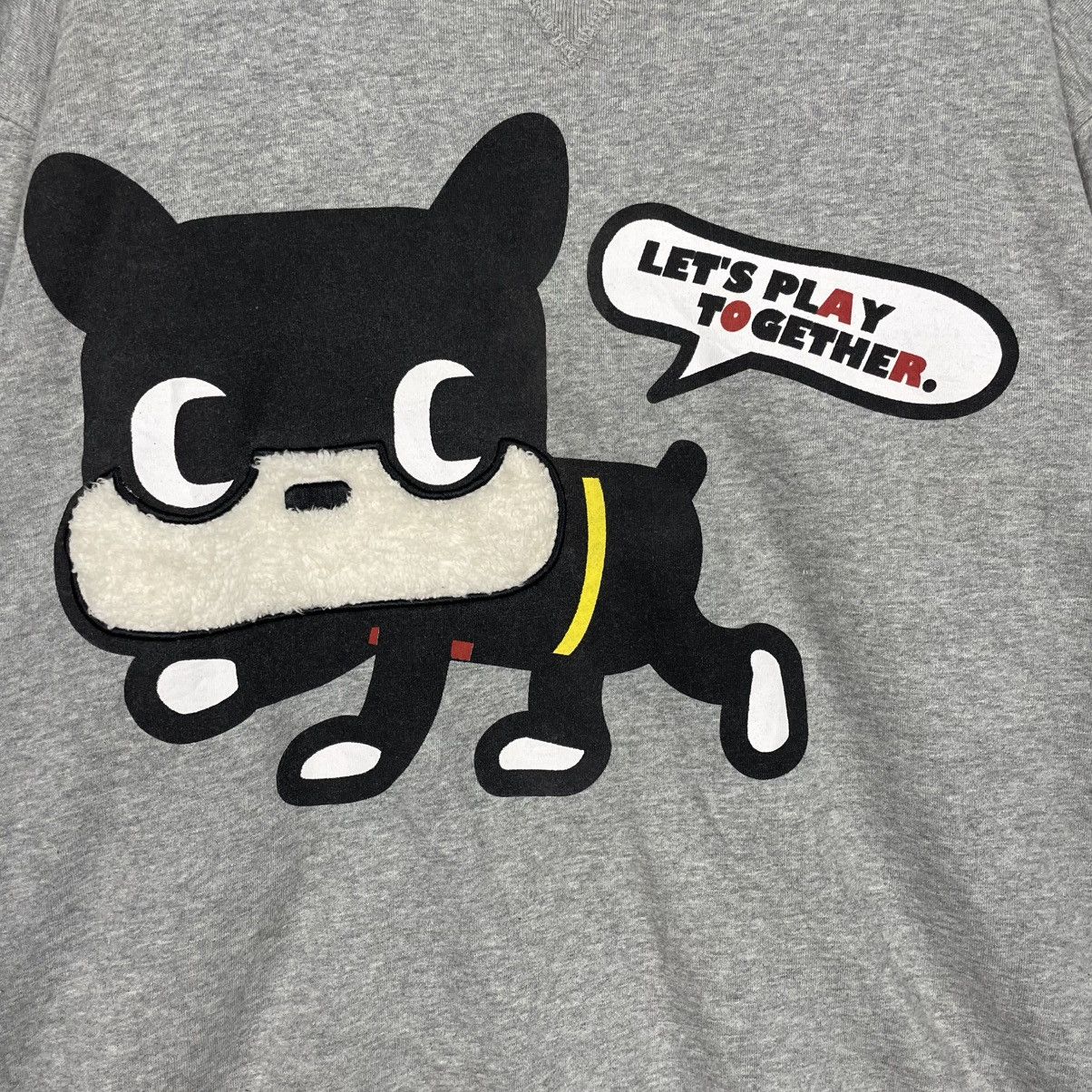 Japanese Brand Norakuro Lets Play Together Crewneck Sweatshirt Size US L / EU 52-54 / 3 - 7 Thumbnail