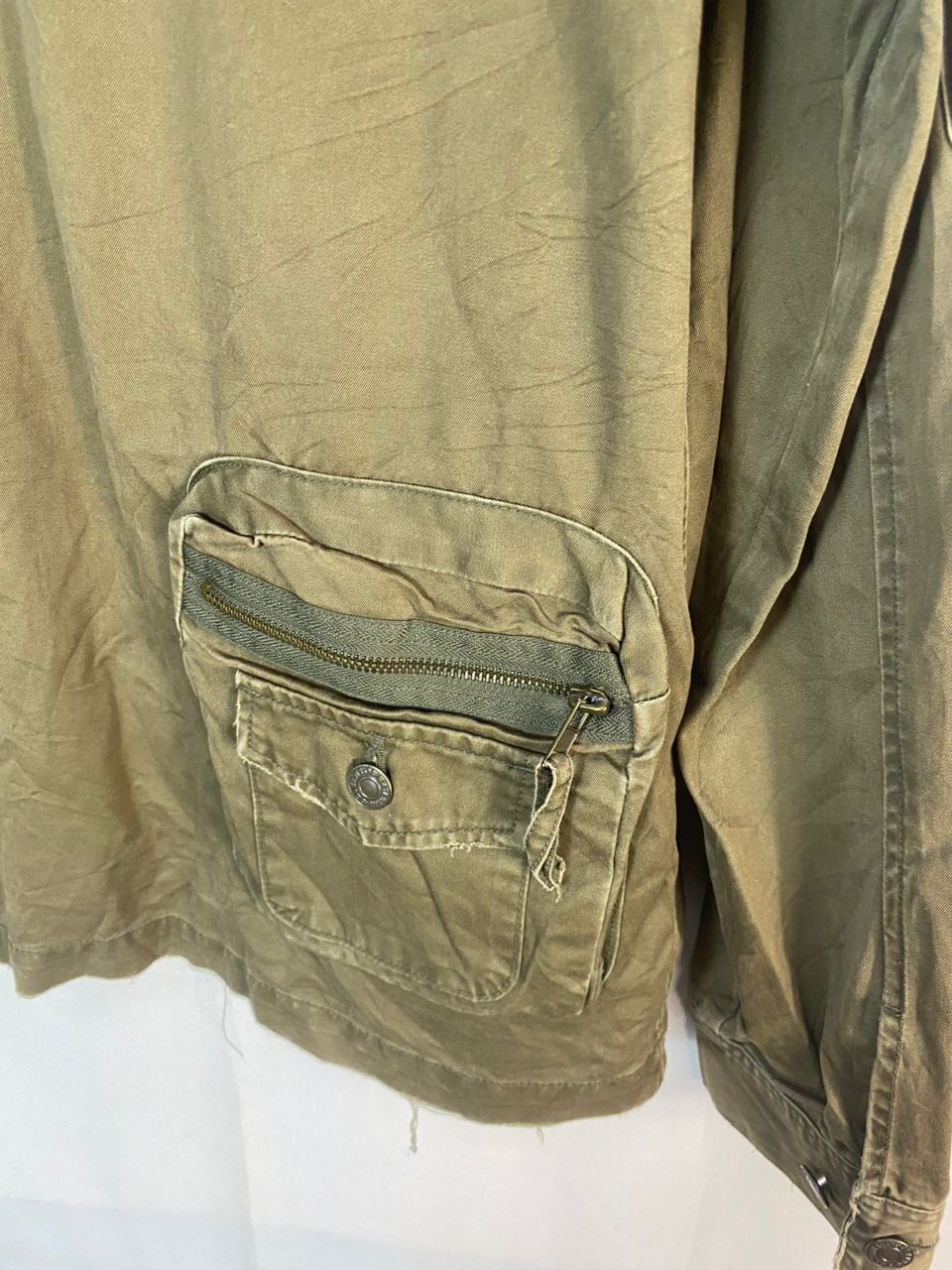 Japanese Brand Mtrl military fashion multipocket zipper jacket Size US M / EU 48-50 / 2 - 6 Thumbnail