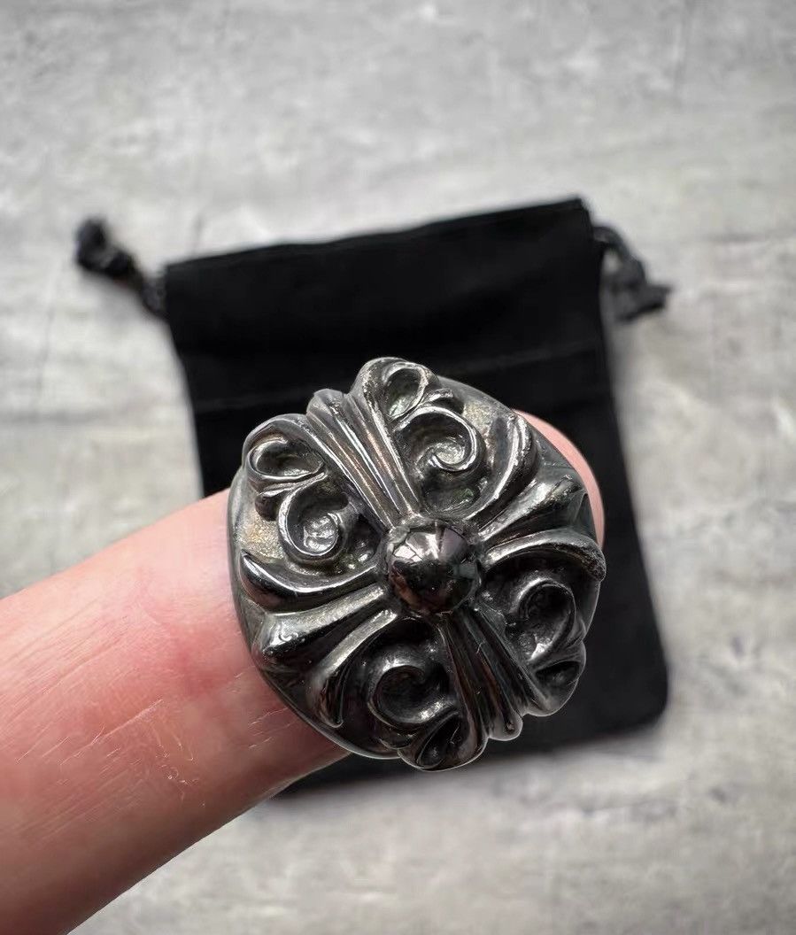 Chrome Hearts Chrome Hearts Keeper Black Silver Ring Size ONE SIZE - 6 Thumbnail