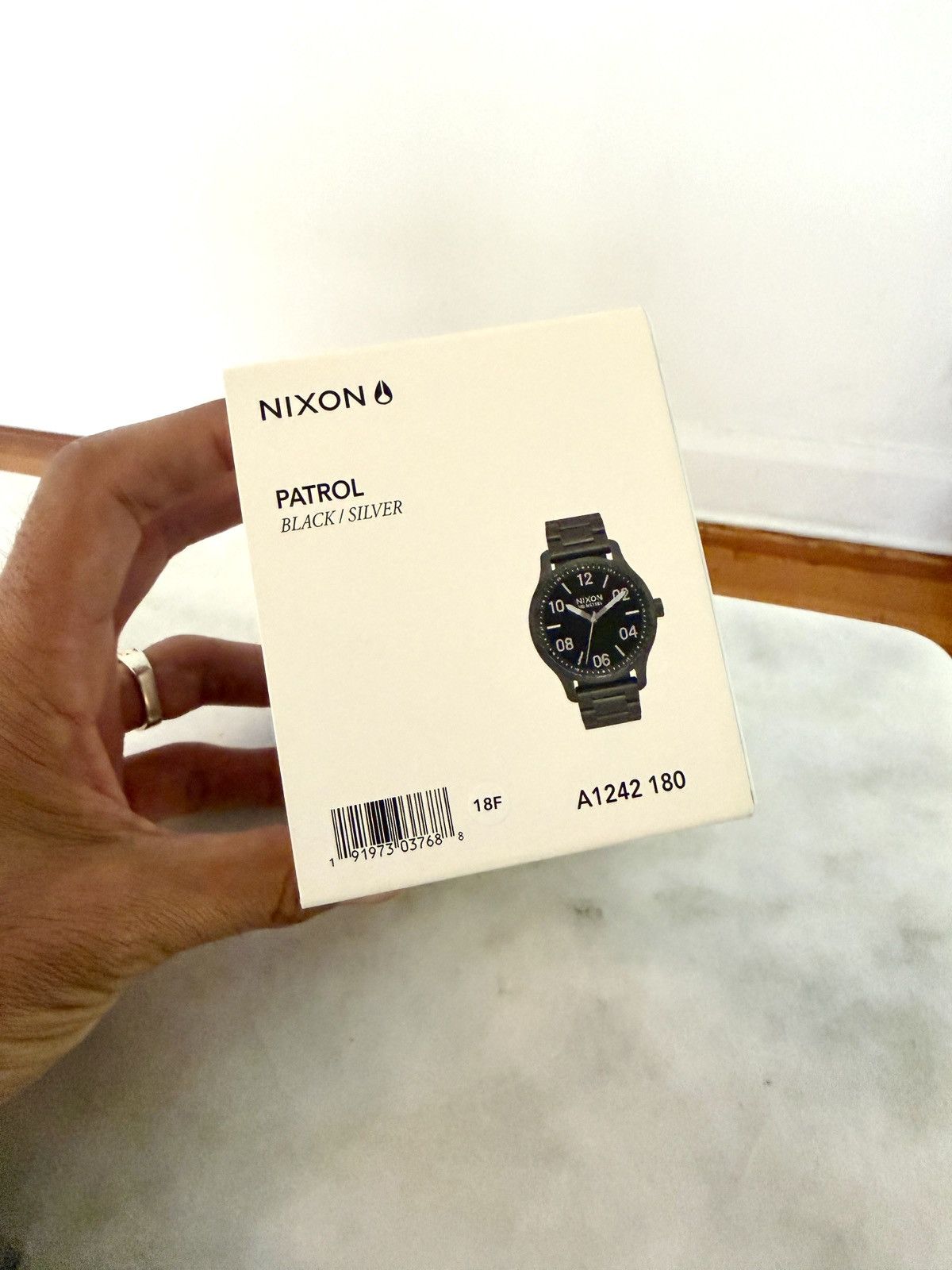 Nixon Nixon Patrol Watch – Black / Silver (New w/ Tags & Box) Size ONE SIZE - 5 Thumbnail