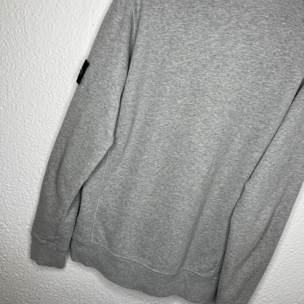 Stone Island Stone Island Crewneck Sweatshirt Grey Sweat Badge Patch Logo Size US S / EU 44-46 / 1 - 8 Thumbnail