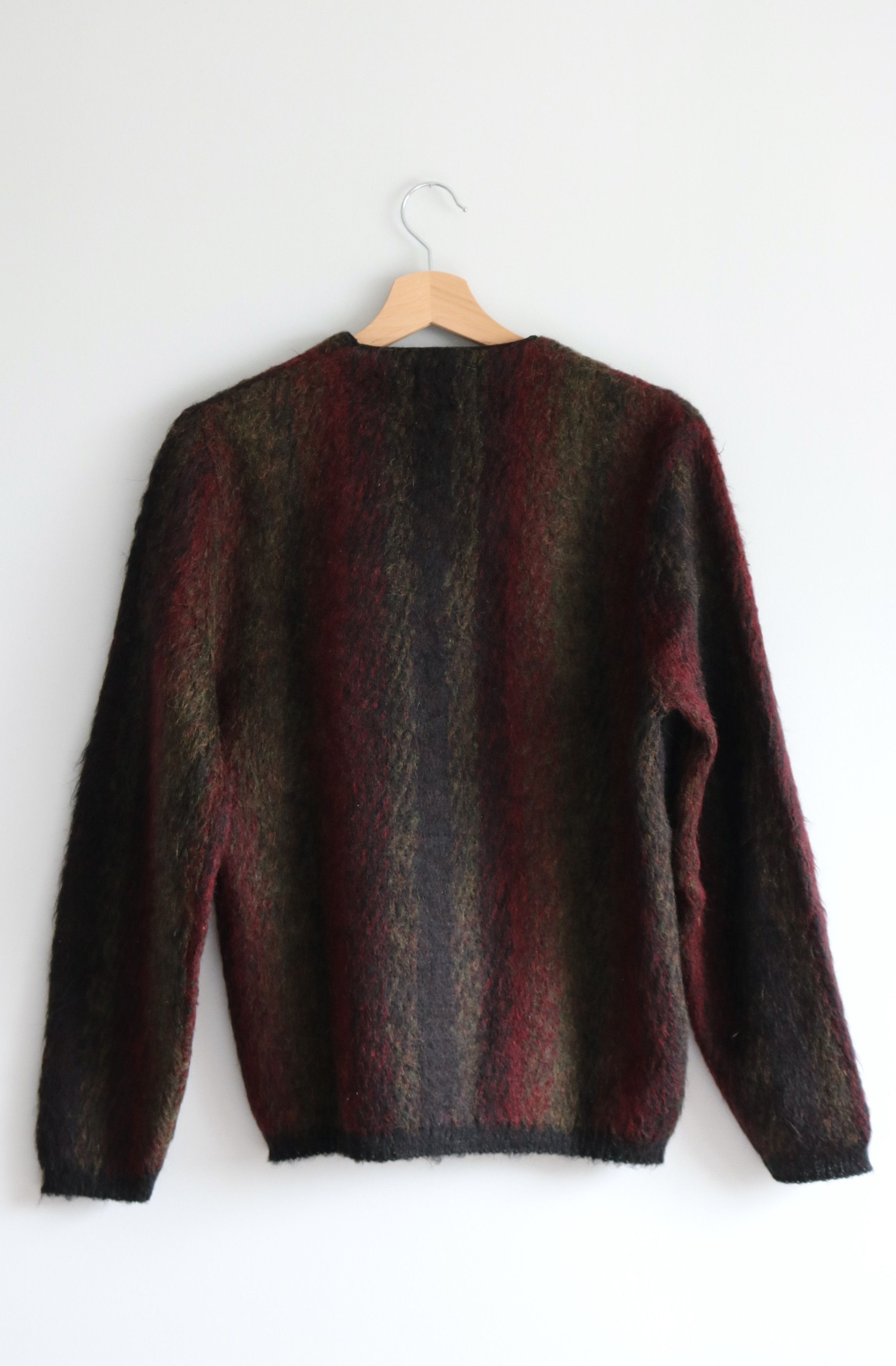 Vintage Rare Vintage Mohair Stripe Cardigan 60s Size US M / EU 48-50 / 2 - 4 Thumbnail