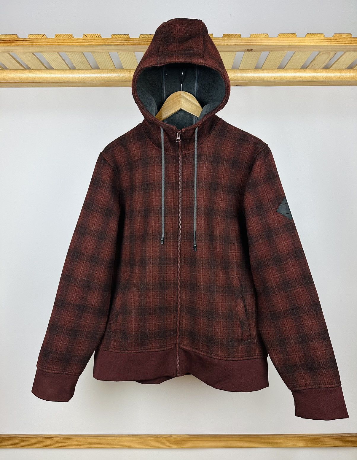 The North Face The North Face Plaid Outbound Jacket Water Repellent Hoodie Size US L / EU 52-54 / 3 - 1 Thumbnail