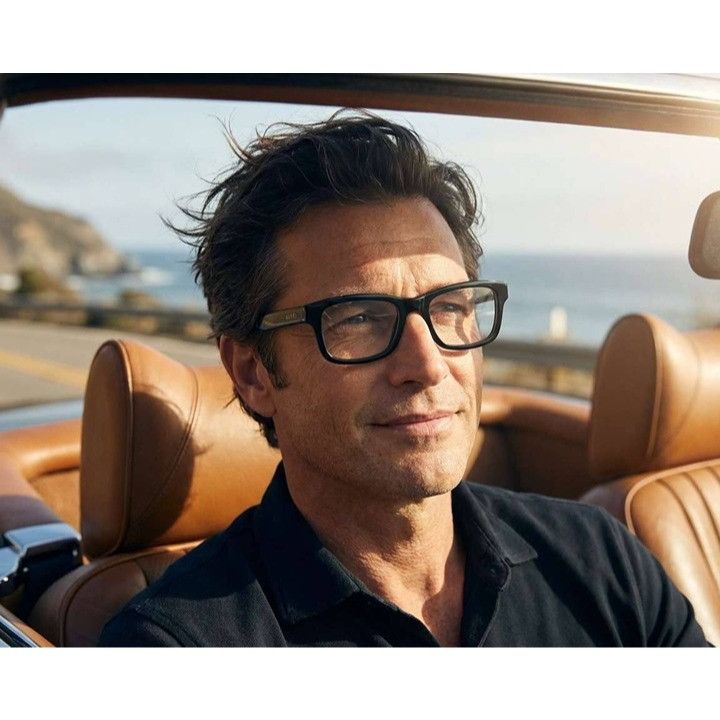 Gucci Gucci GG1717O 002 Eyeglasses Havana 54mm Rectangle Frame Size ONE SIZE - 3 Thumbnail