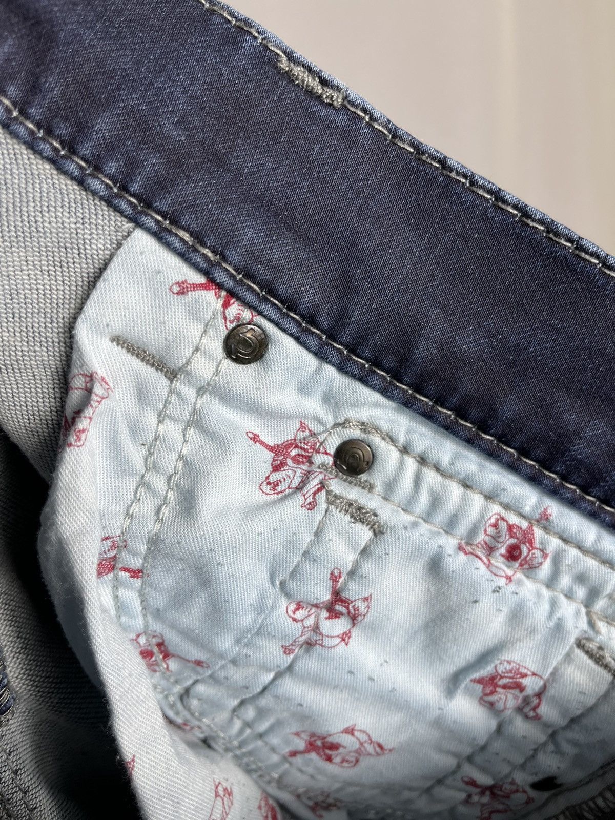 True Religion True Religion Men's Section Slim Blue Pants Navy Size US 36 / EU 52 - 9 Thumbnail
