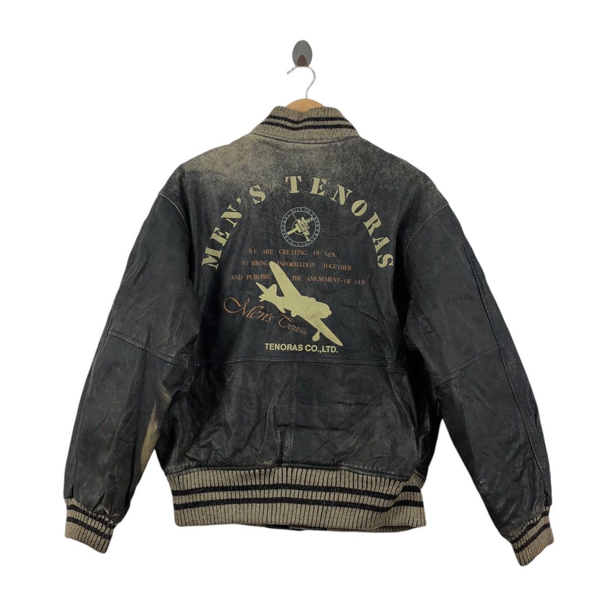 Designer × Japanese Brand LiNoh leather jacket | Grailed