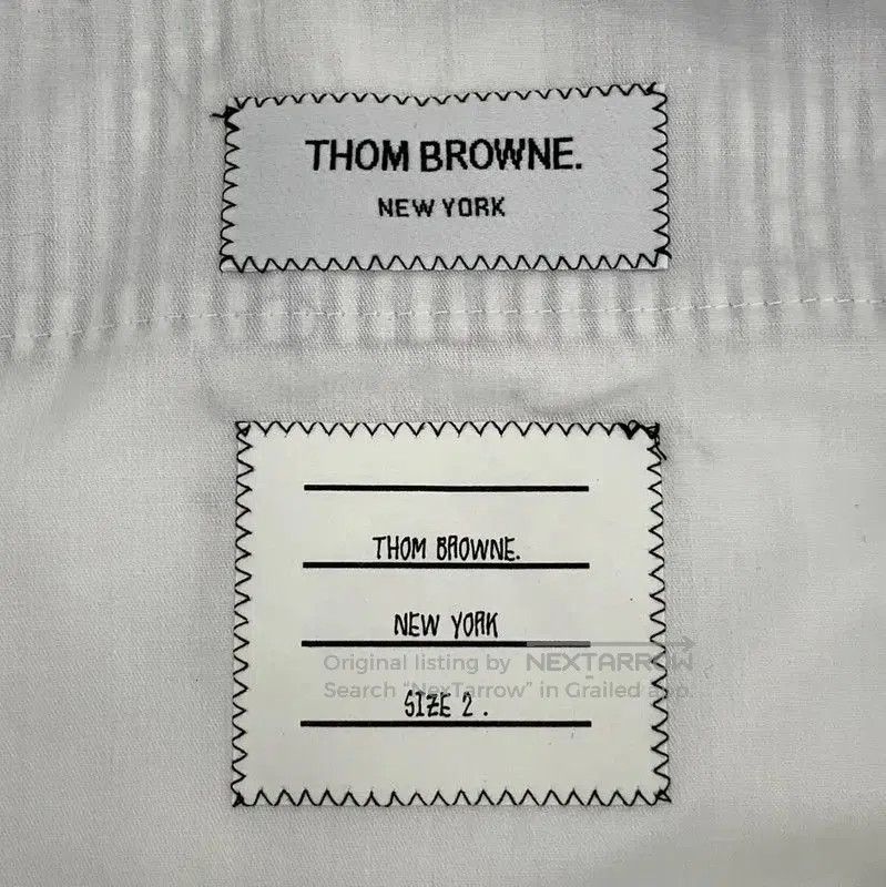 Thom Browne Thom Browne Men's Color Block Cotton Casual Pants . Size US 32 / EU 48 - 6 Thumbnail