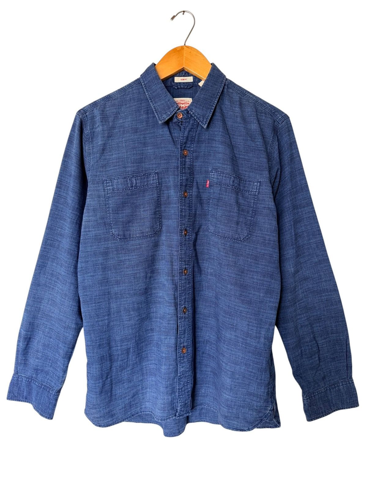 Levi's Vintage Levis Strauss & Co. Button Ups Shirt Size US L / EU 52-54 / 3 - 1 Thumbnail