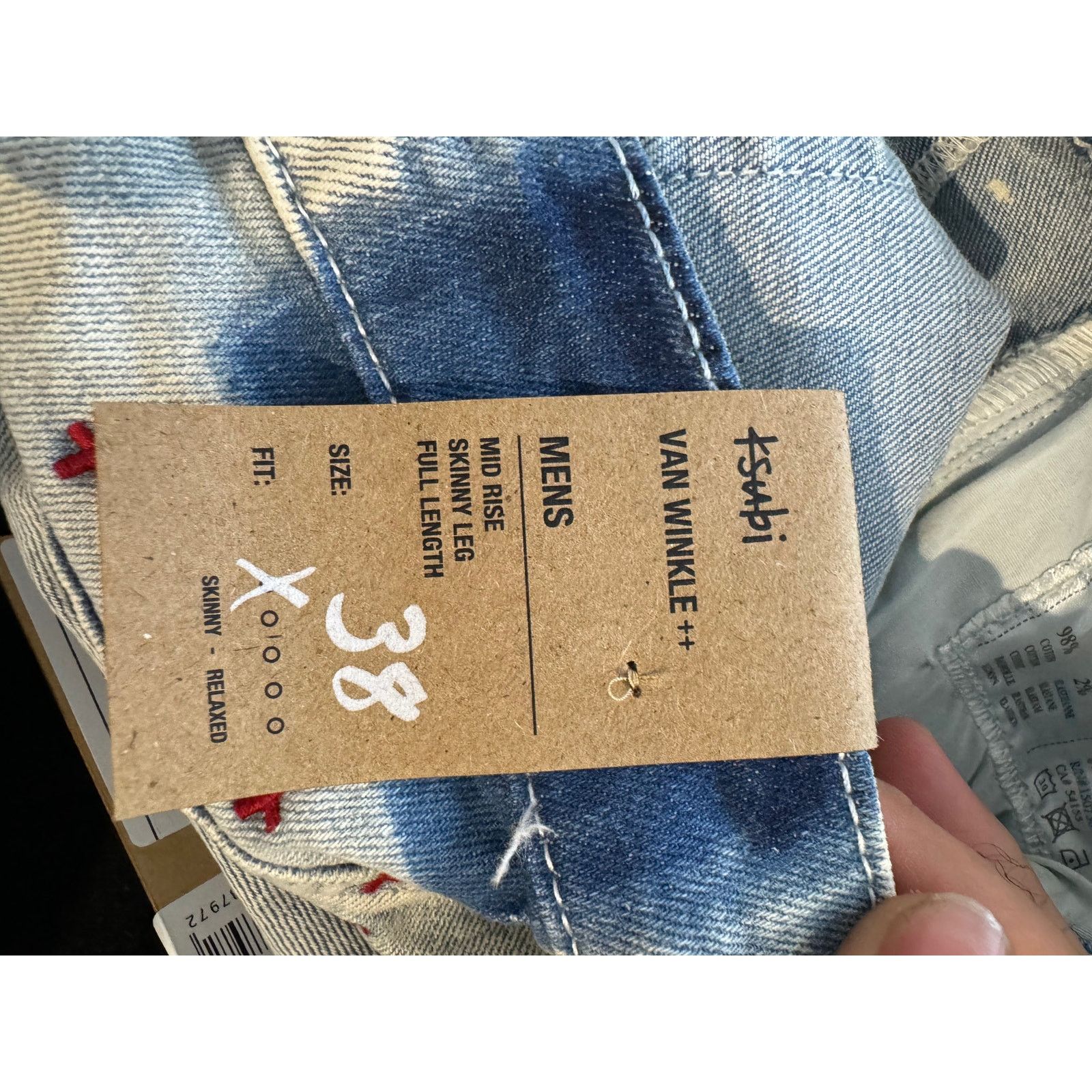 Ksubi Ksubi Jeans Vintage Wash Red Ripped New With Tags 38 Size US 38 / EU 54 - 5 Thumbnail