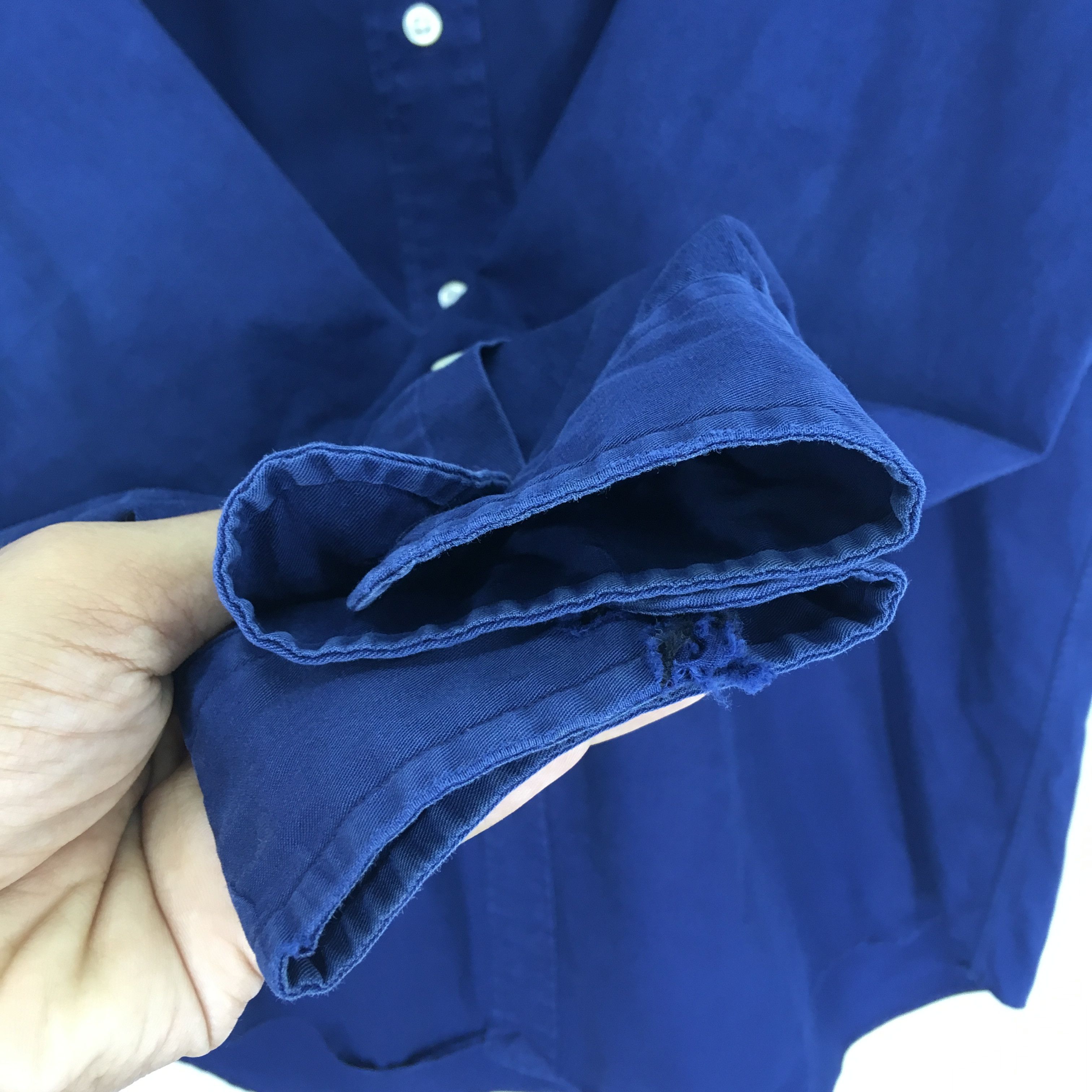 Ralph Lauren Polo Ralph Lauren Navy Blue Casual Shirt Size US XL / EU 56 / 4 - 7 Thumbnail