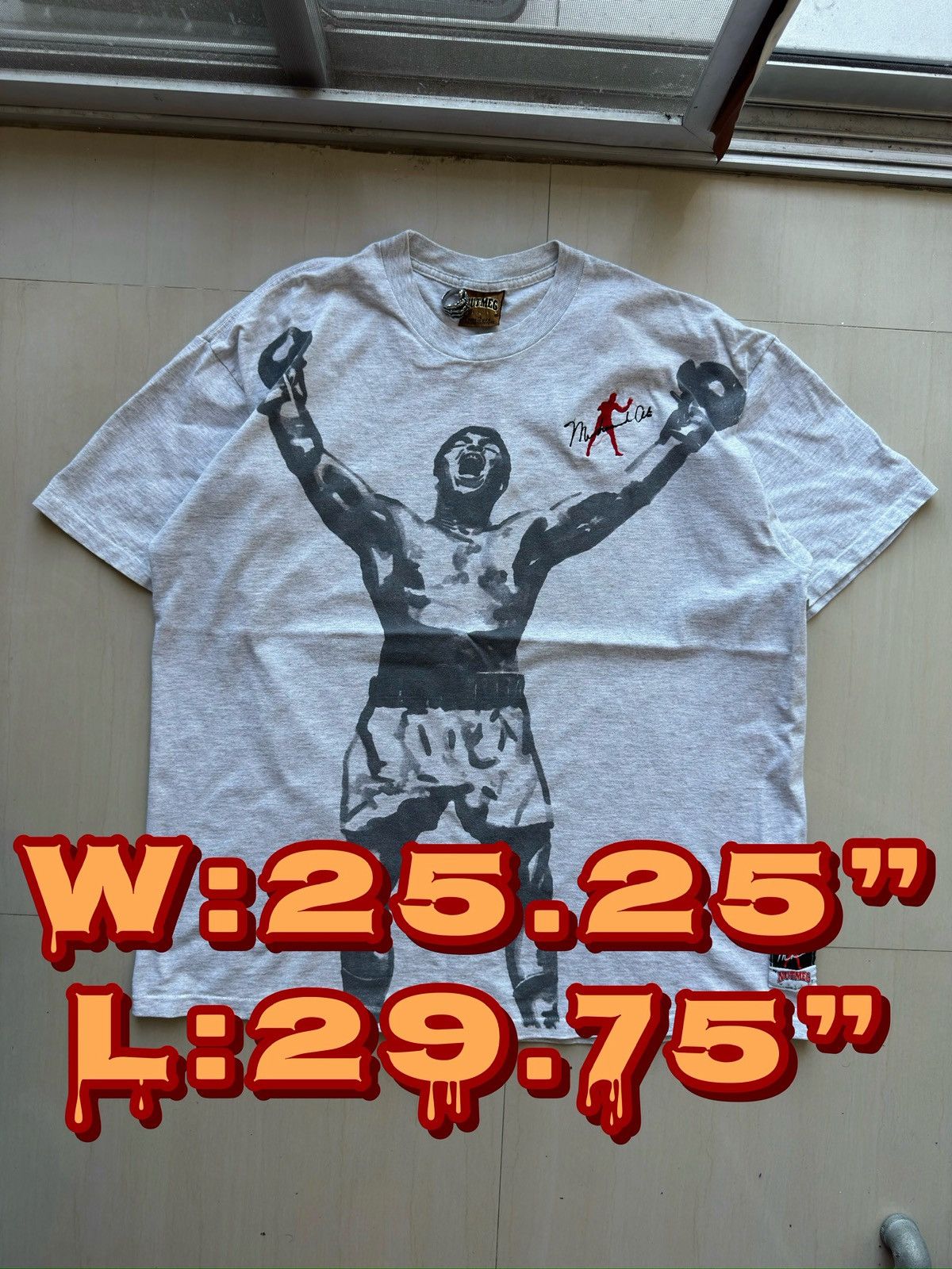 Nutmeg 90s Muhammad Ali Boxer GOAT World Champion VTG Nutmeg Shirt Size US XL / EU 56 / 4 - 1 Thumbnail