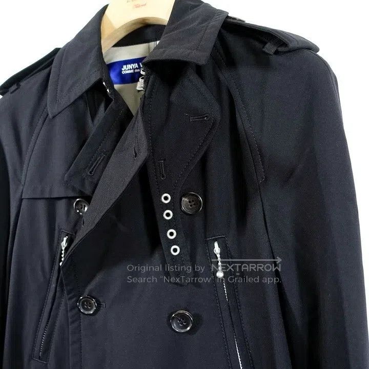Junya Watanabe Junya Watanabe Double-breasted trench coat Size US XS / EU 42 / 0 - 4 Thumbnail