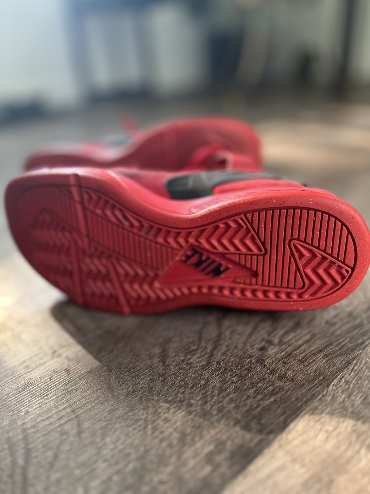 Nike Air Flight Huarache University Red Black 2014