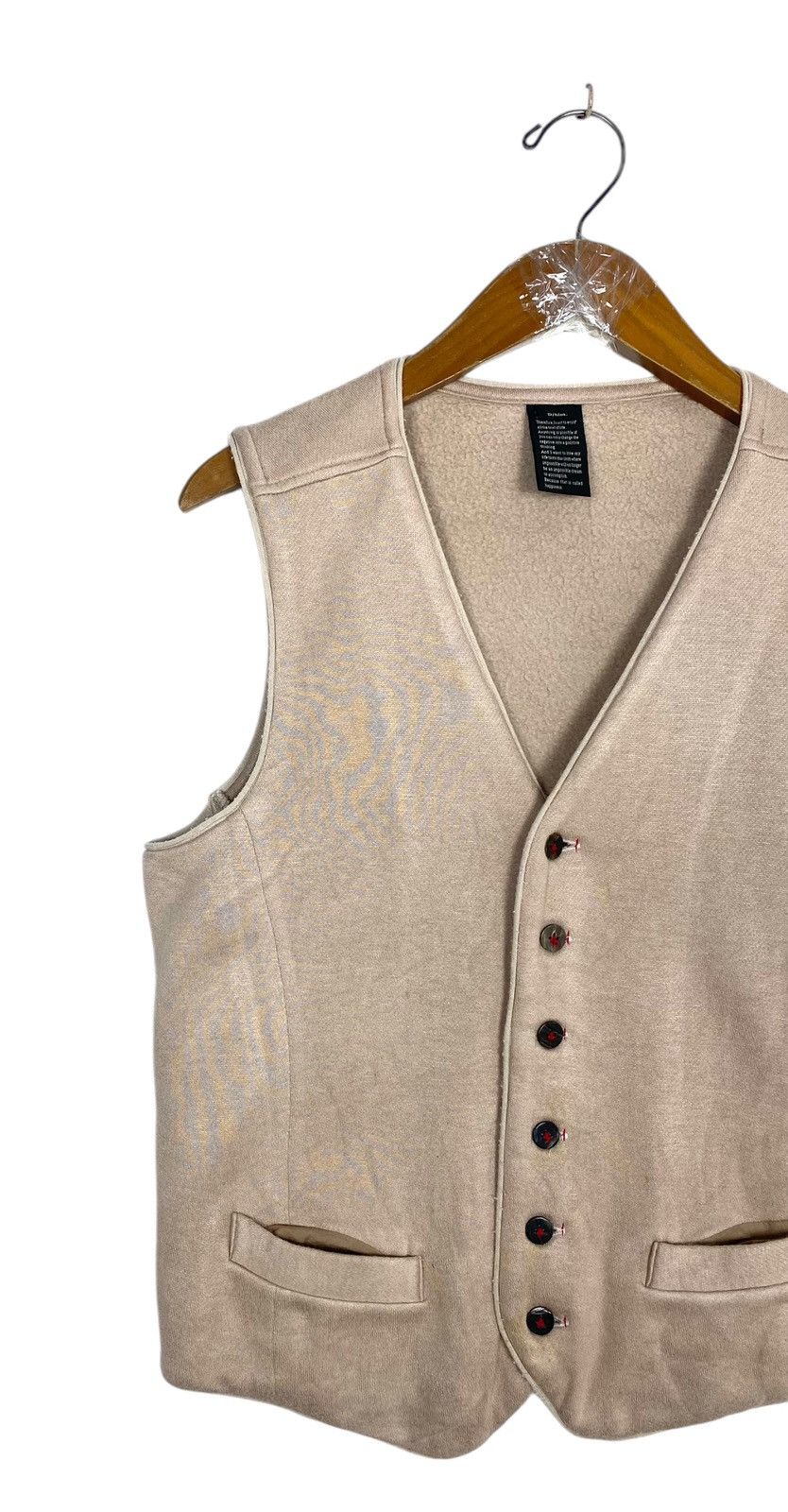 Japanese Brand Rare‼️ Double Standard Clothing/Him Waist Coat Made in Japan Size US S / EU 44-46 / 1 - 2 Thumbnail
