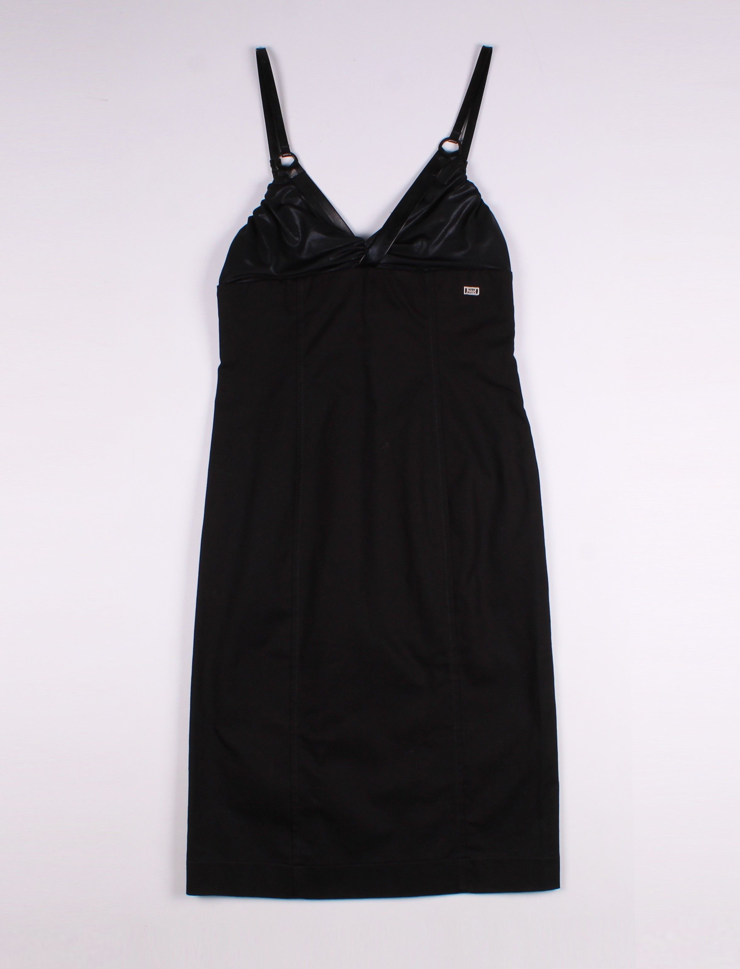 image of Miss Sixty Y2K Sexy Bodycon Mini Dress in Black, Women's (Size Small)