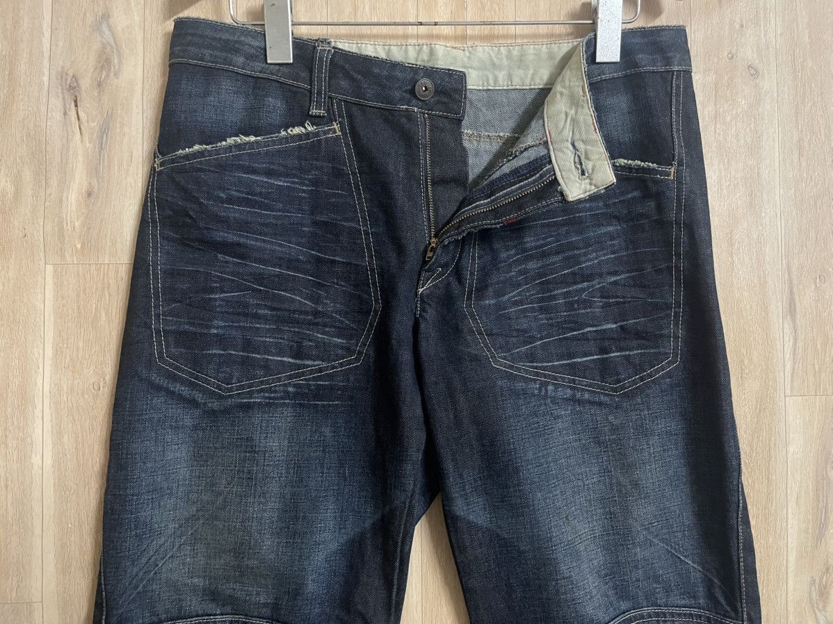 Marithe + Francois Girbaud Marithe + Francois Girbaud Biker Denim W33 L43.5 Rare Punk Size US 33 - 7 Thumbnail