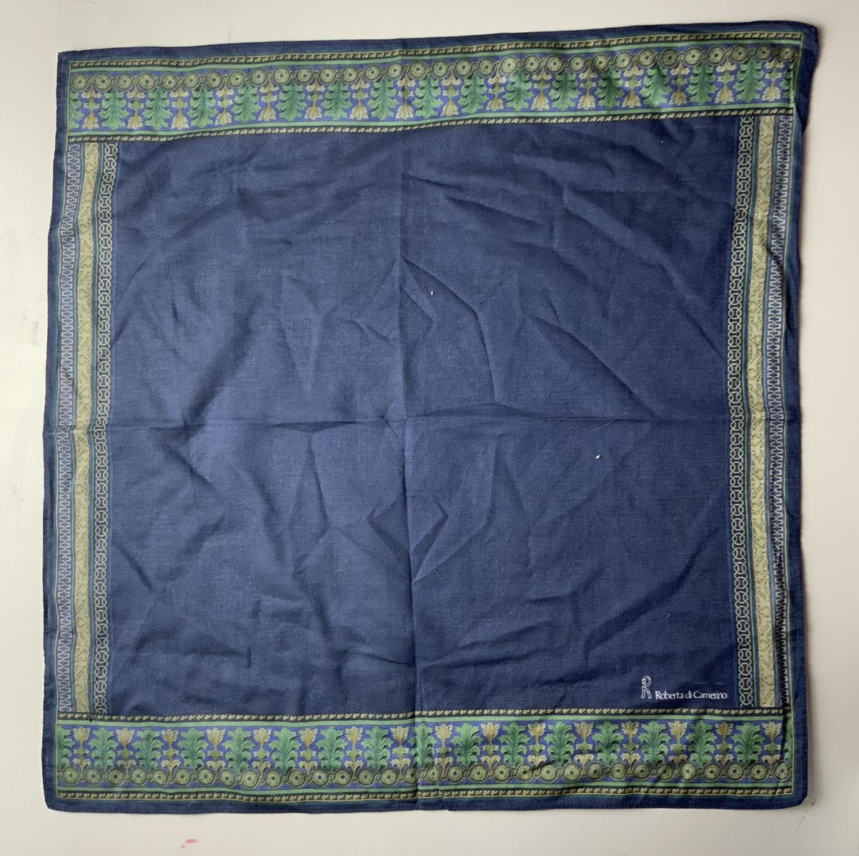 Japanese Brand Roberta Di Camerino Bandana Handkerchief Size ONE SIZE - 3 Thumbnail