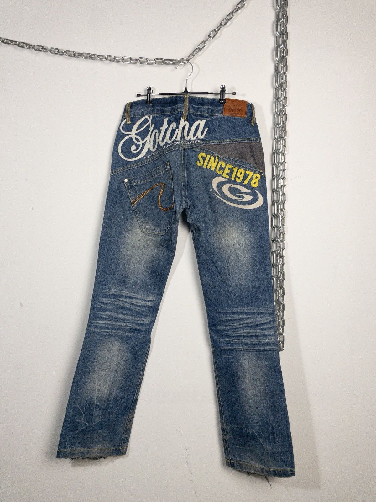 Gotcha Vintage Gotcha Baggy Jeans Embroidery Surf like Ecko Size US 34 / EU 50 - 1 Thumbnail