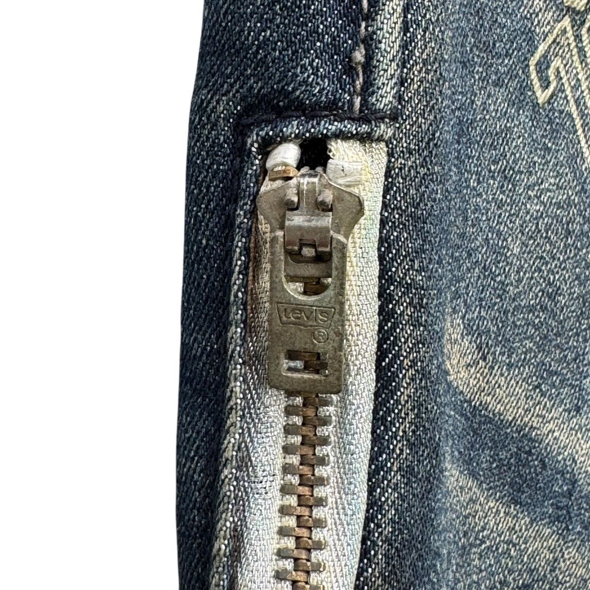 CLOT × Levi's Rare Selvedge Levis Clot Kazuki Jeans Size US 34 / EU 50 - 13 Thumbnail