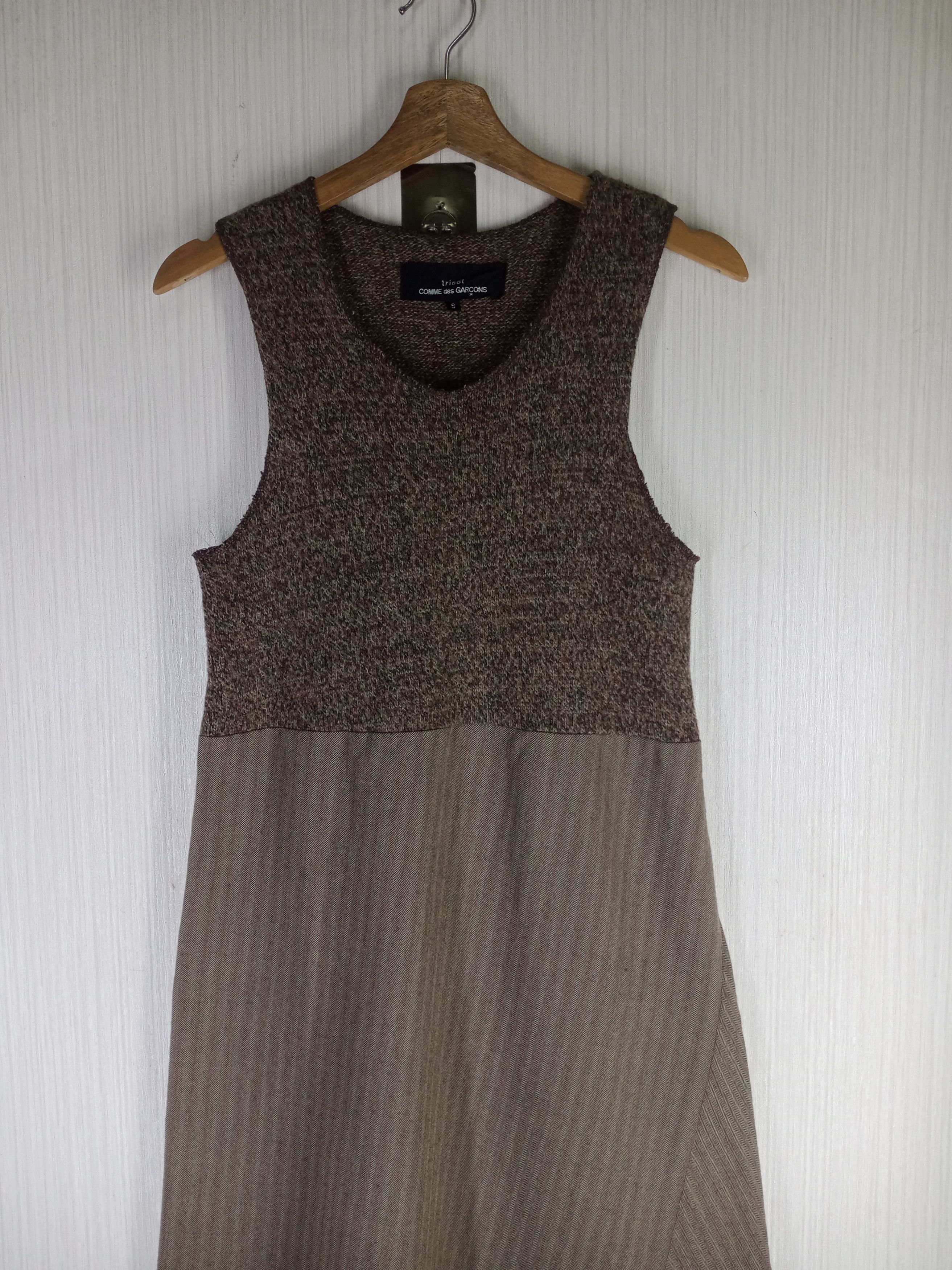 Comme des Garcons Vintage Tricot Comme des Garcons Sleeveless Dress Size S / US 4 / IT 40 - 3 Thumbnail