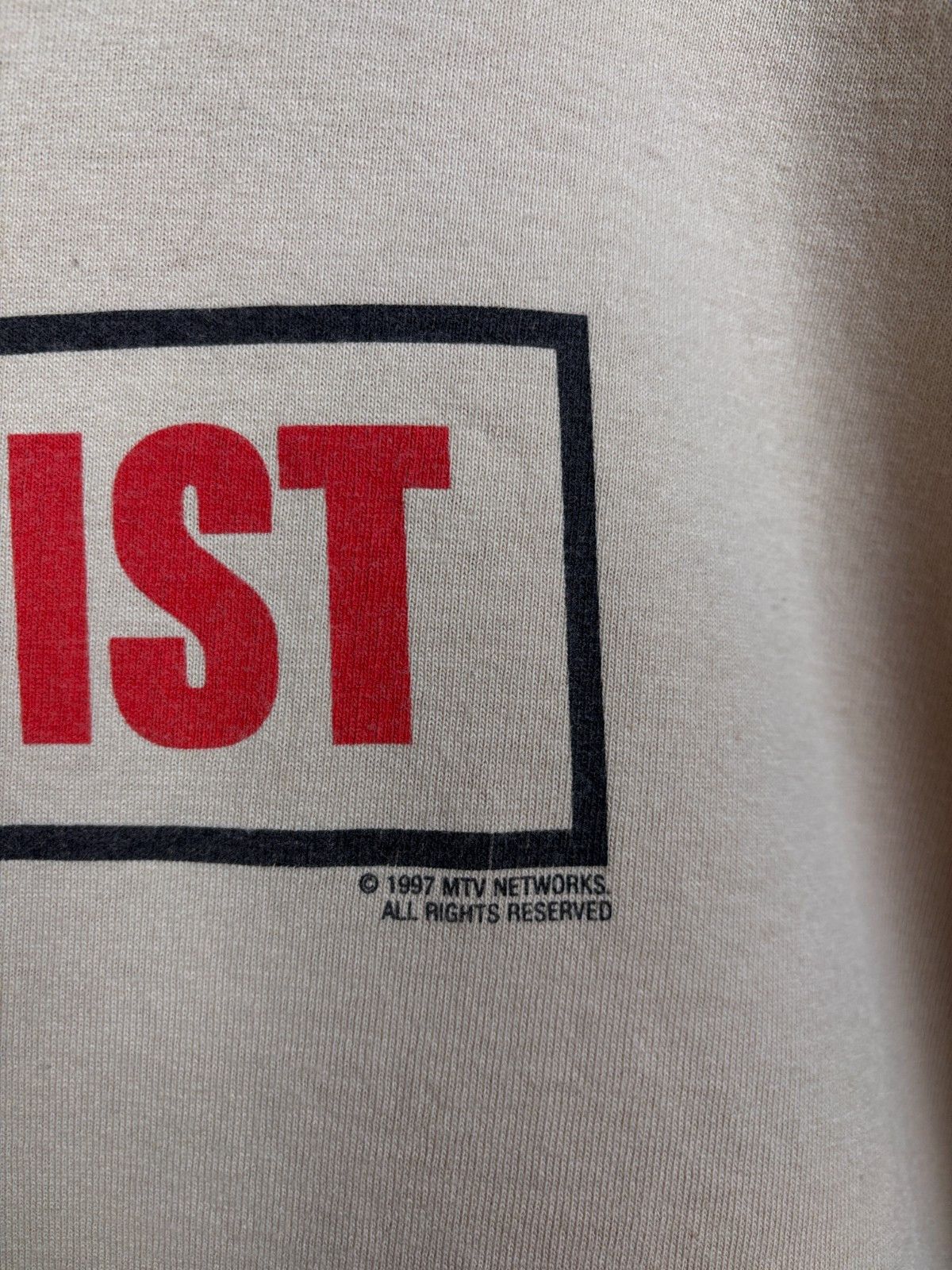 Vintage EGOIST 1997 MTV Networks Single Stitch T-shirt Screen Stars Size US L / EU 52-54 / 3 - 5 Thumbnail