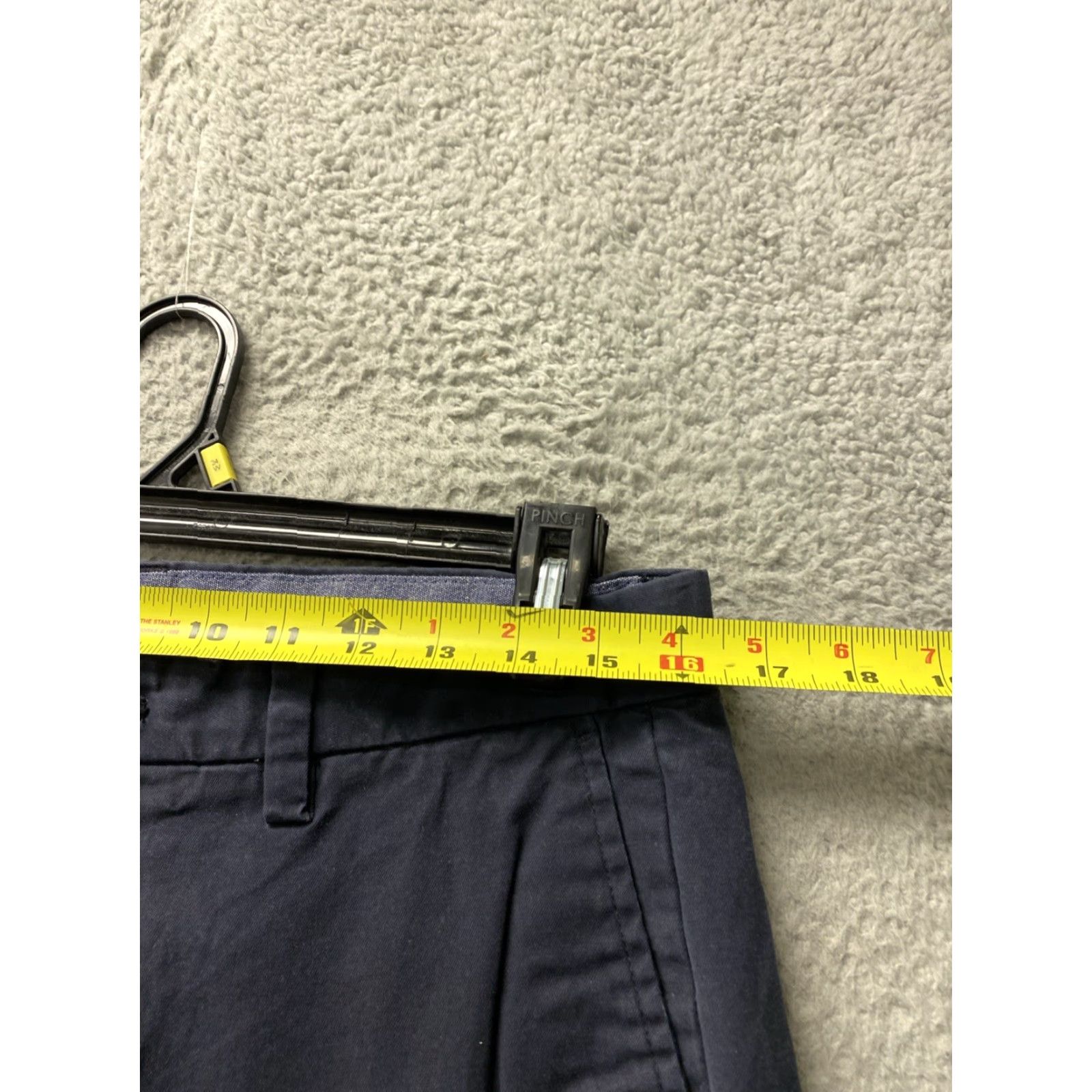 Banana Republic VINTAGE Banana Republic Chino Pants Men 32x30 Faded Navy Cotton Casual Non-Iron Straight Leg Front Pants Mens Size US 32 / EU 48 - 4 Thumbnail