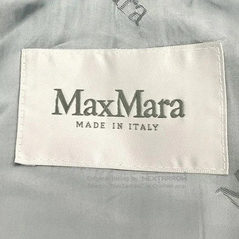 Max Mara MaxMara Blue Women's Coat - Size S . Size S / US 4 / IT 40 - 5 Thumbnail