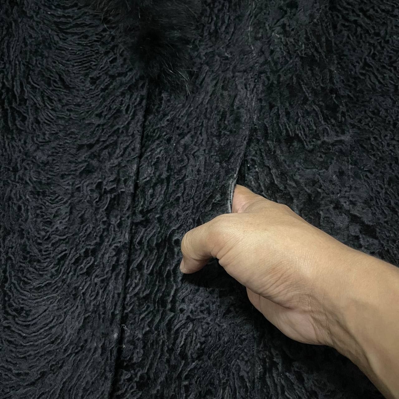 If Six Was Nine Rare Luxury Rotiny Fur Coat Size S / US 4 / IT 40 - 6 Thumbnail