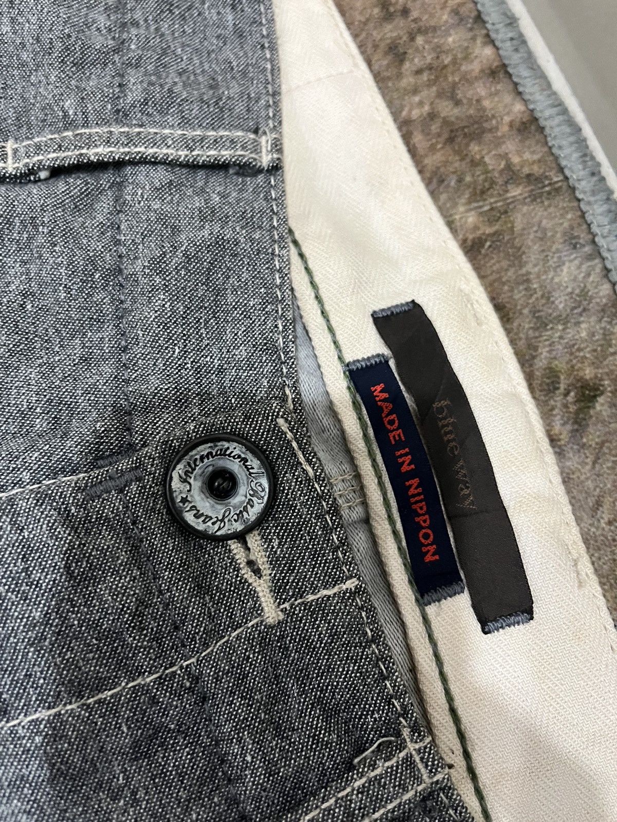 Hysteric Glamour × Japanese Brand × Vintage Flare Crazy Pocket Blueway Jeans Size US 34 / EU 50 - 11 Thumbnail