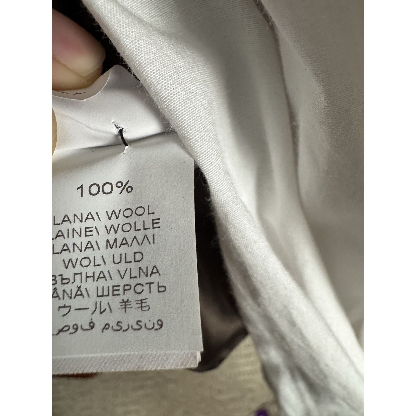Brunello Cucinelli Brunello Cucinelli Charcoal Wool Peak Lapel Blazer 46/36 Size 36R - 9 Thumbnail