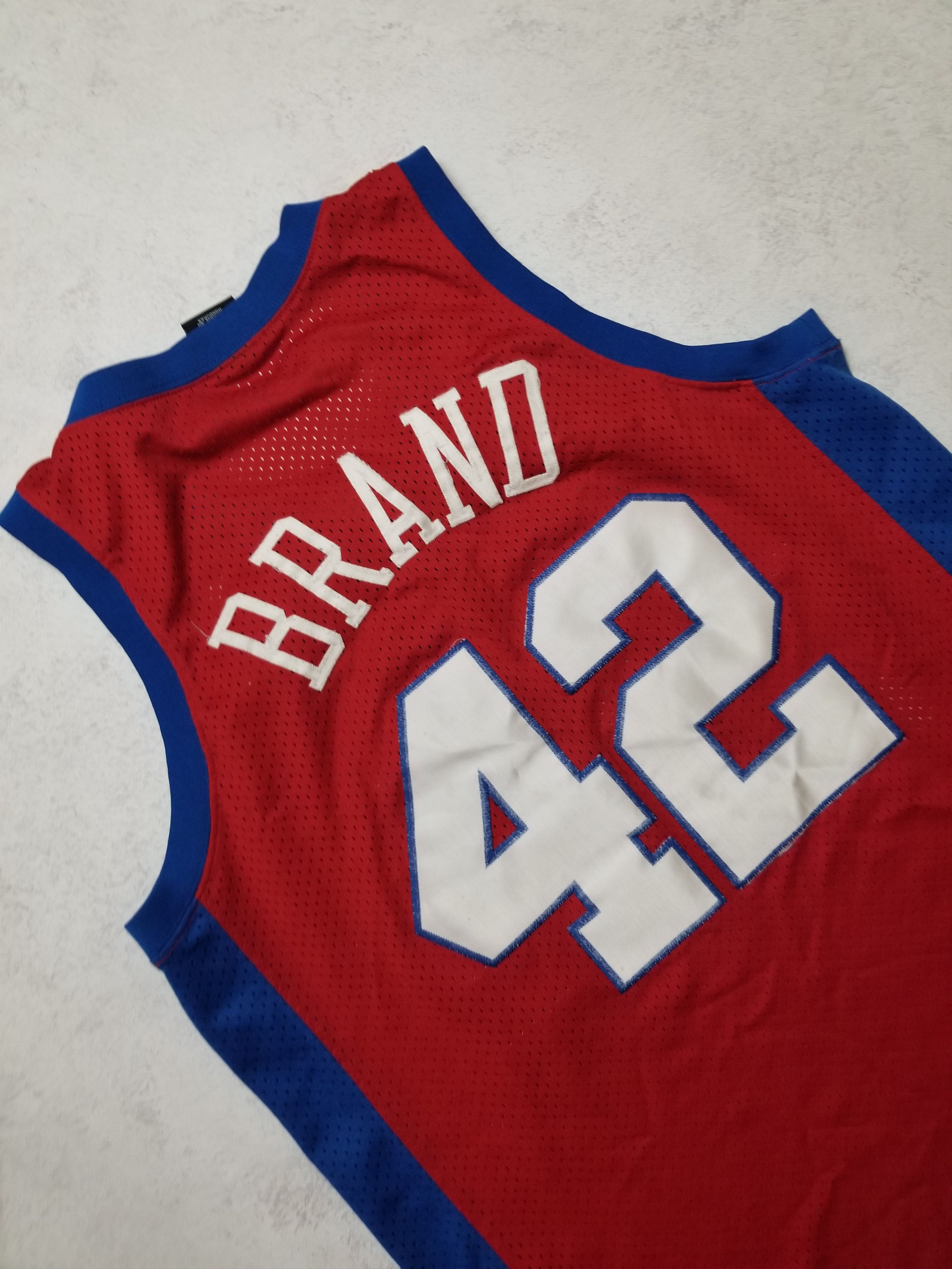 Nike VTG Elton Brand Los Angeles Clippers #42 Red and Blue Jersey Size US S / EU 44-46 / 1 - 5 Thumbnail