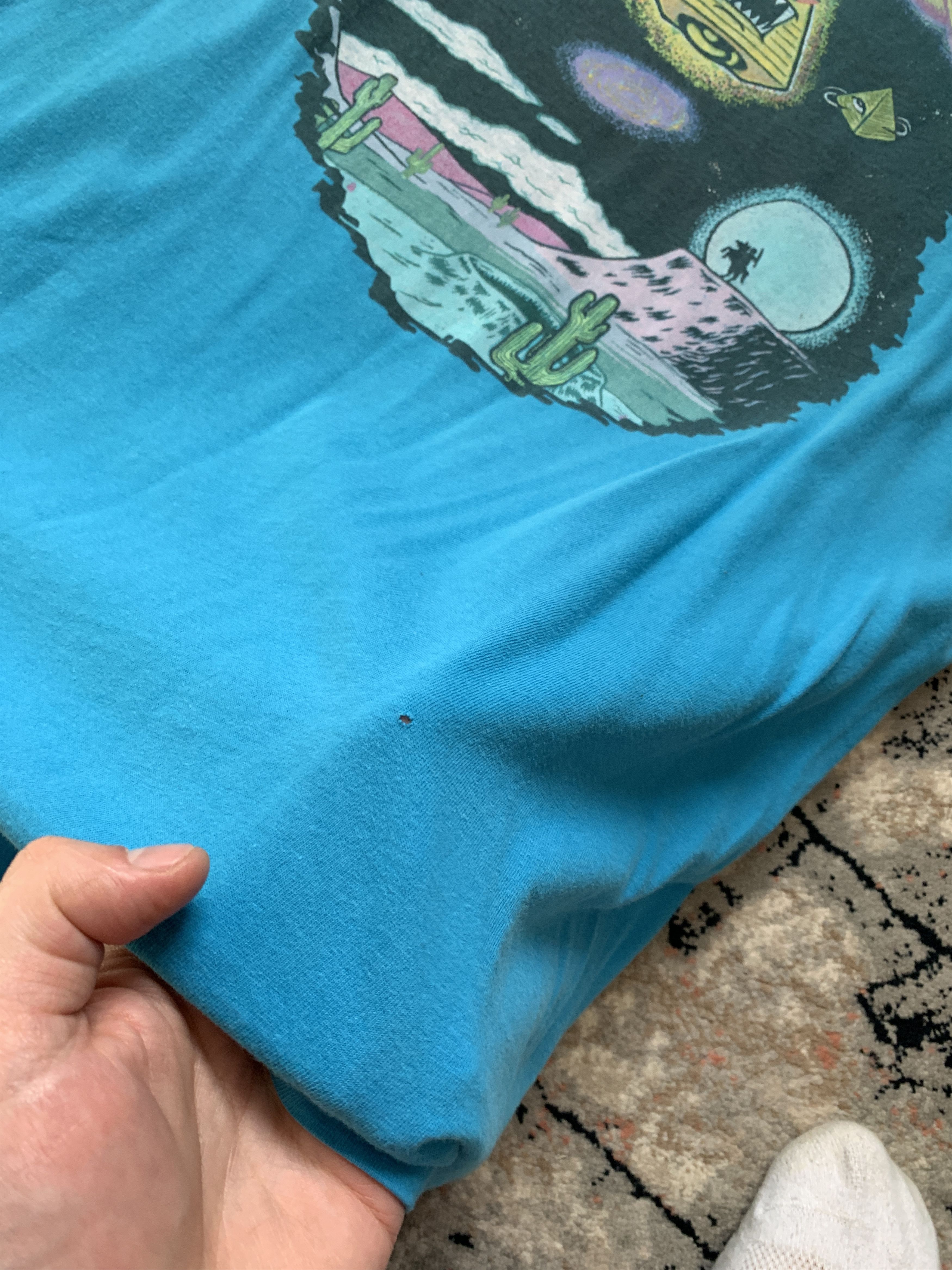 Vintage Adio Made In USA Vintage Tee Size US L / EU 52-54 / 3 - 4 Thumbnail