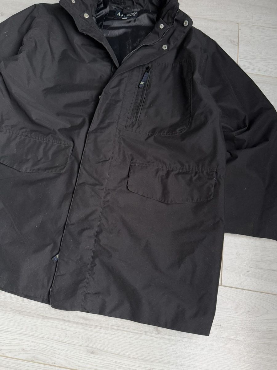 Armani × Vintage Vintage Armani rain jacket nylons coat Size US M / EU 48-50 / 2 - 2 Thumbnail