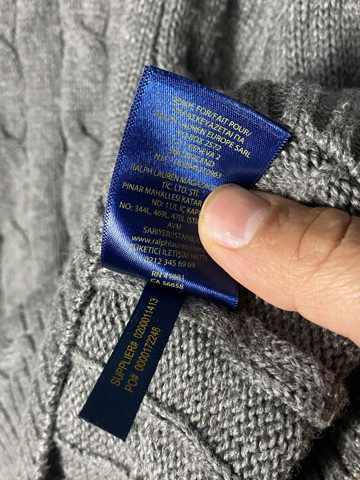 Polo Ralph Lauren × RRL Ralph Lauren × Ralph Lauren Vintage Polo Ralph Lauren Knit Sweater Mens Size XL Size US XL / EU 56 / 4 - 5 Thumbnail