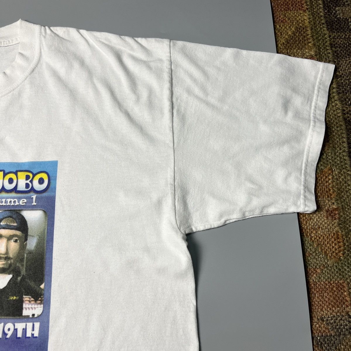 Vintage Vintage 90s B96 Radio Eddie & JoBo Dj Music Band Tees Size US XL / EU 56 / 4 - 5 Thumbnail