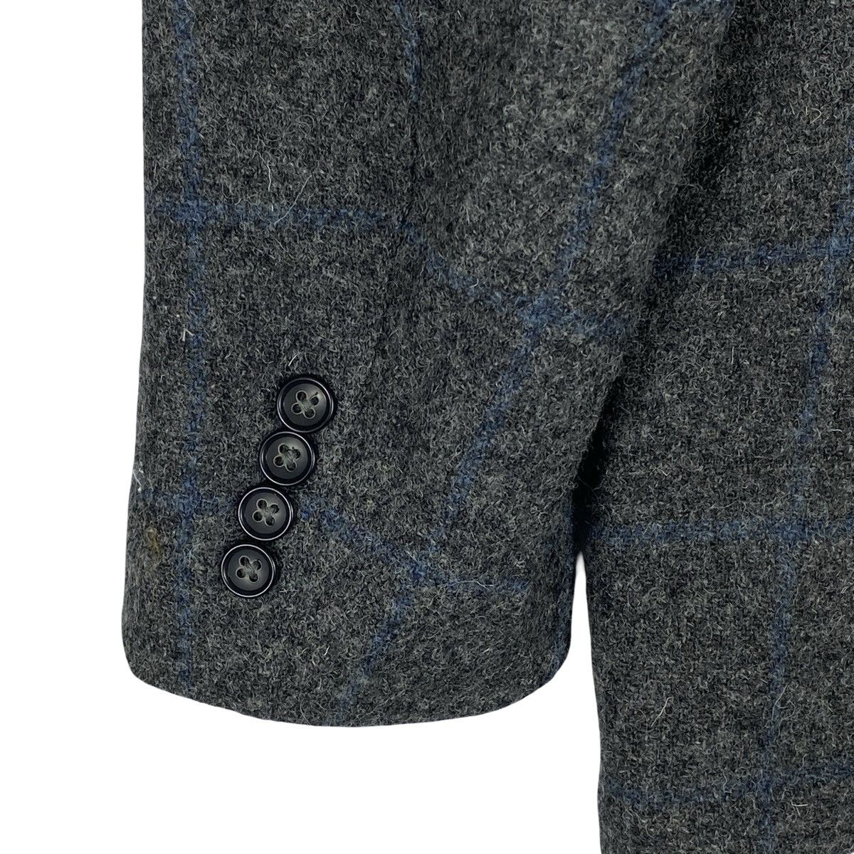 Harris Tweed Vintage FIDATO Harris Tweed Blazer Jacket Size 44S - 10 Thumbnail