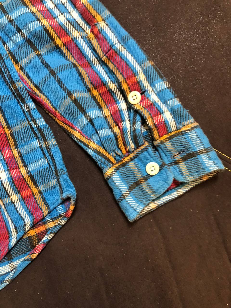 Polo Ralph Lauren Vintage Ralph Lauren Bright Plaid Heavy Button Up Shirt Size US L / EU 52-54 / 3 - 12 Thumbnail