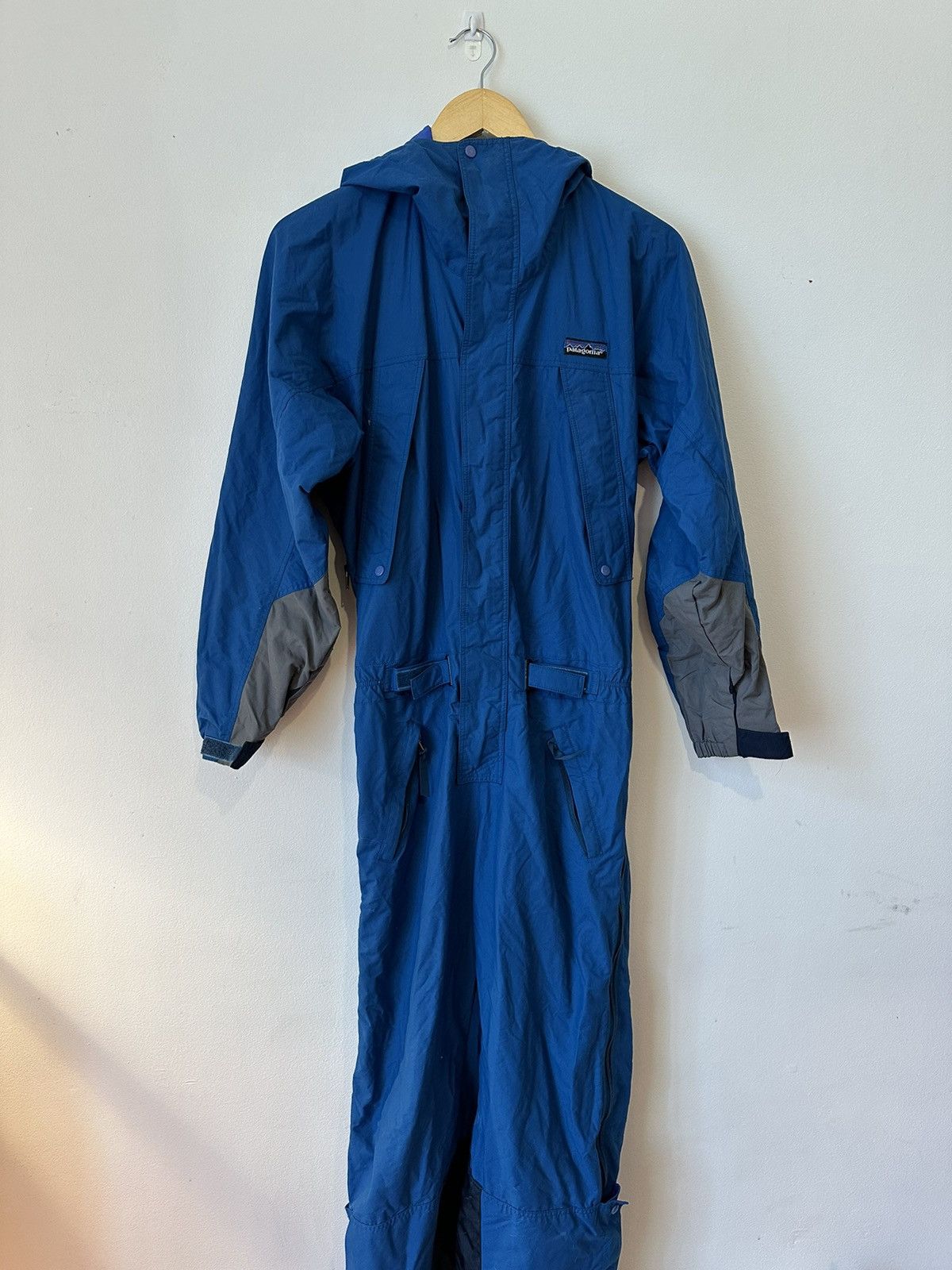 image of Vintage Patagonia Ski Bodysuit in Blue, Women's (Size XS)